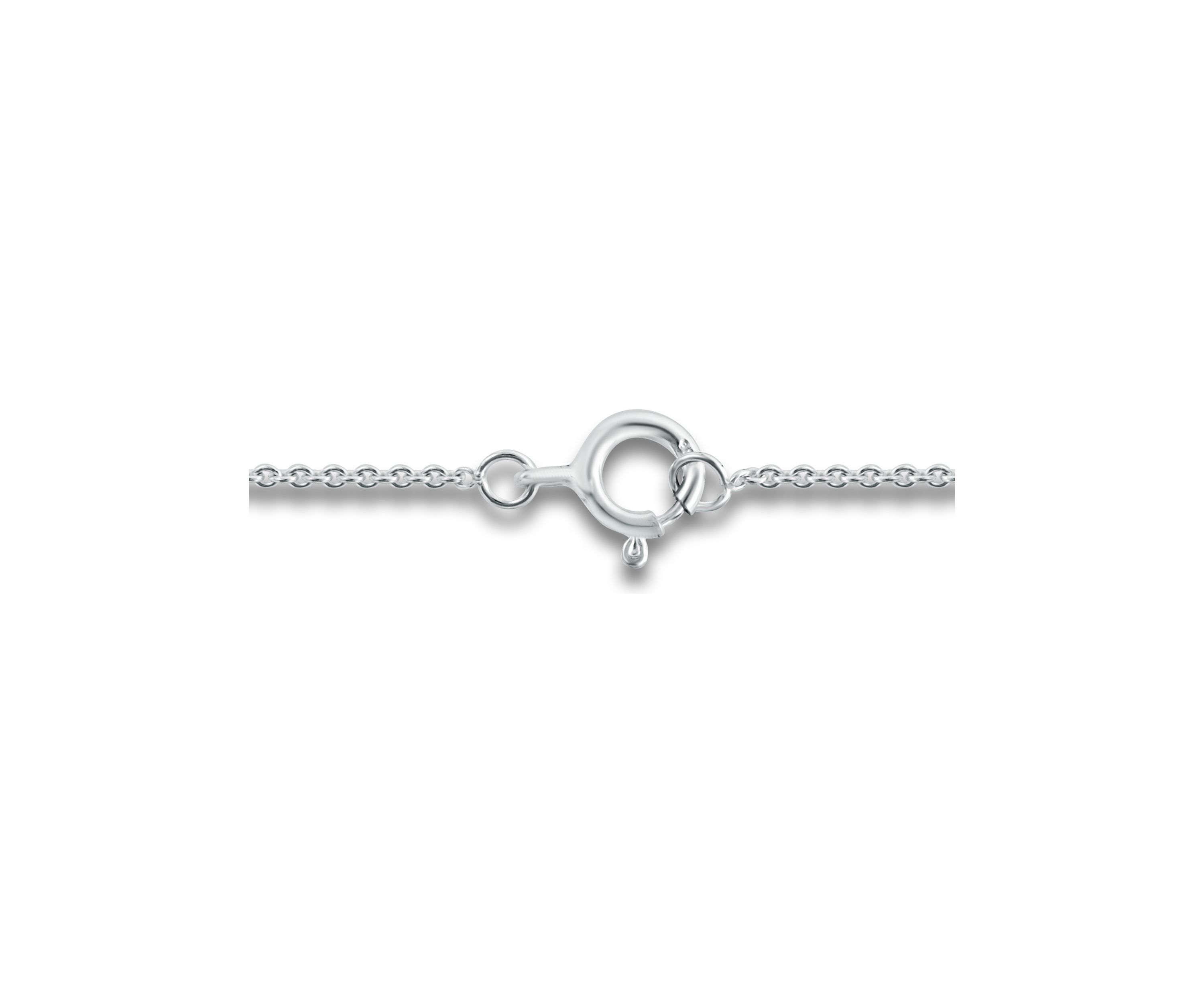 7/8 ct. t.w. Blue and White Topaz Flower Necklace, Sterling Silver