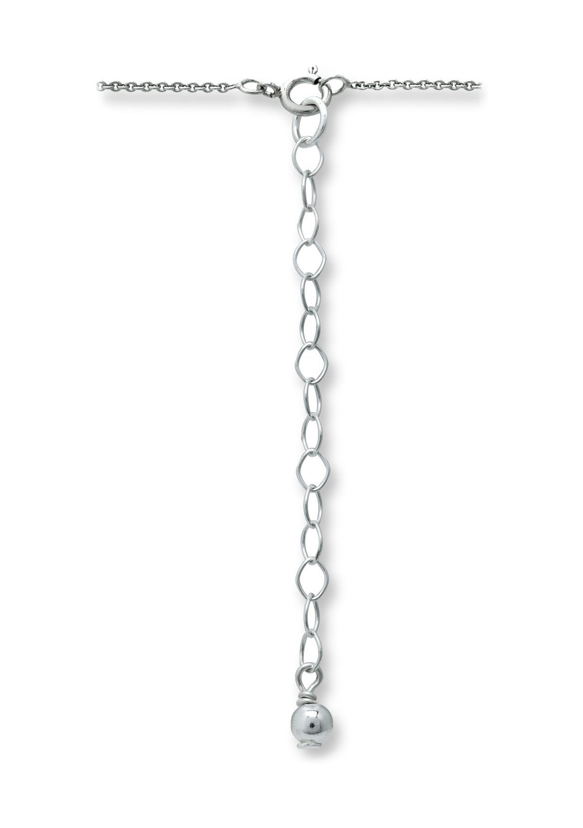 2.7 ct. t.w. Multi Gem Stick Pendant Necklace in Sterling Silver