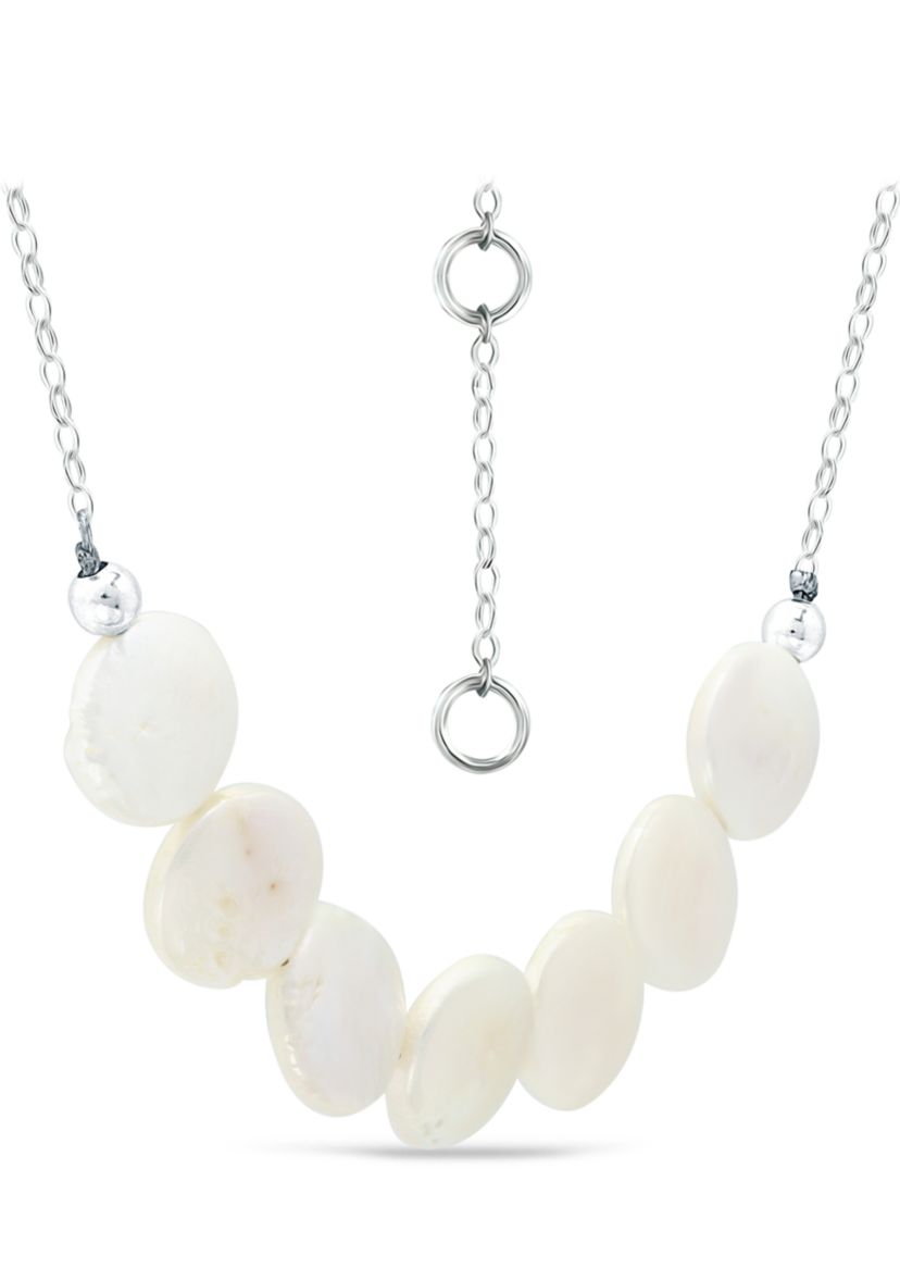 12 Millimeter Freshwater Pearl Necklace in Sterling Silver