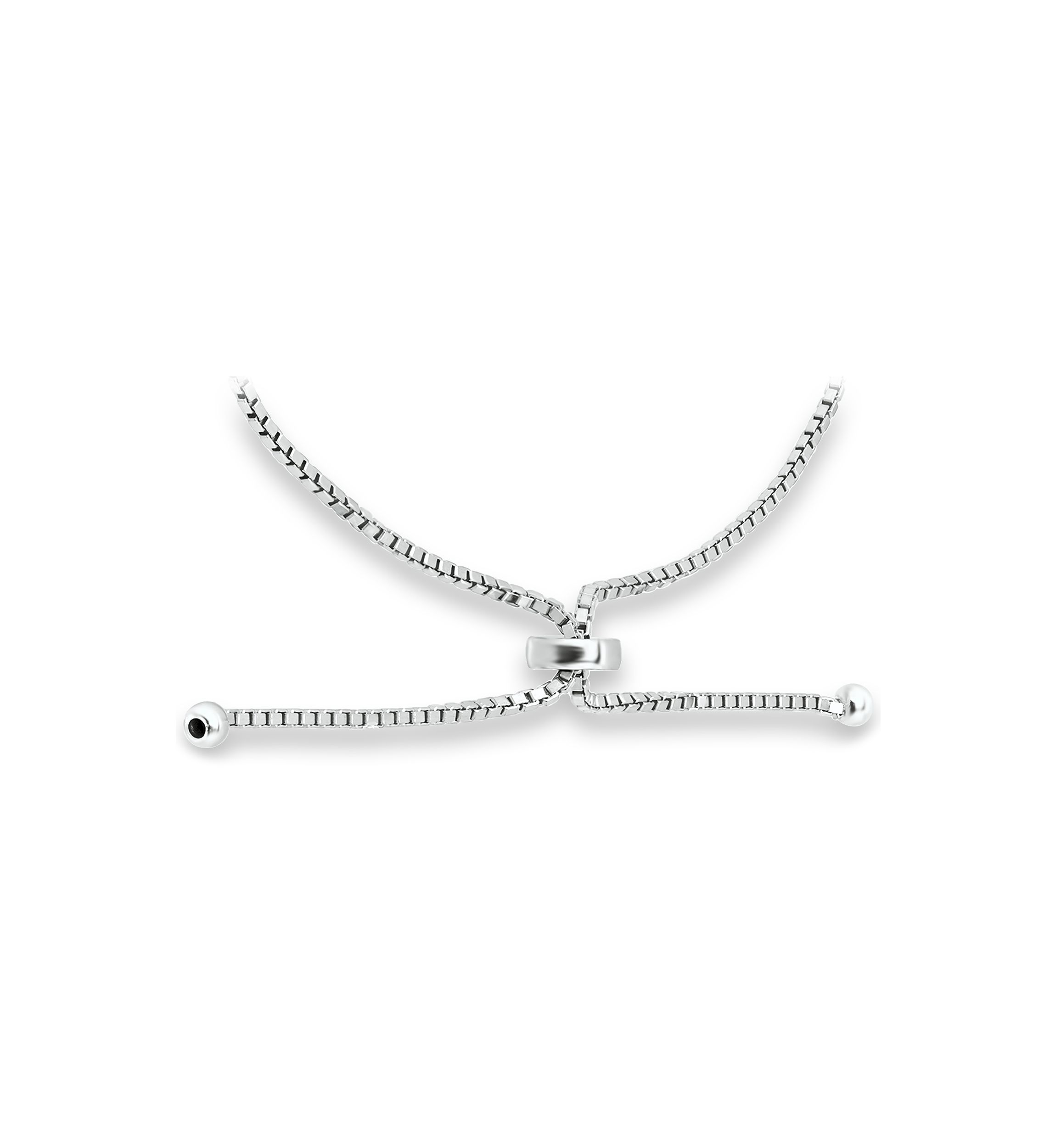 8 Millimeter Freshwater Pearl Bolo Bracelet in Sterling Silver