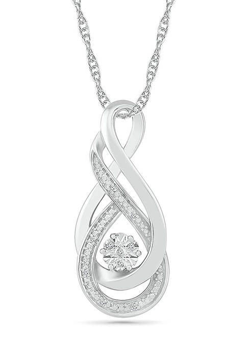 Belk & Co. Diamond Accent Sterling Silver Fashion