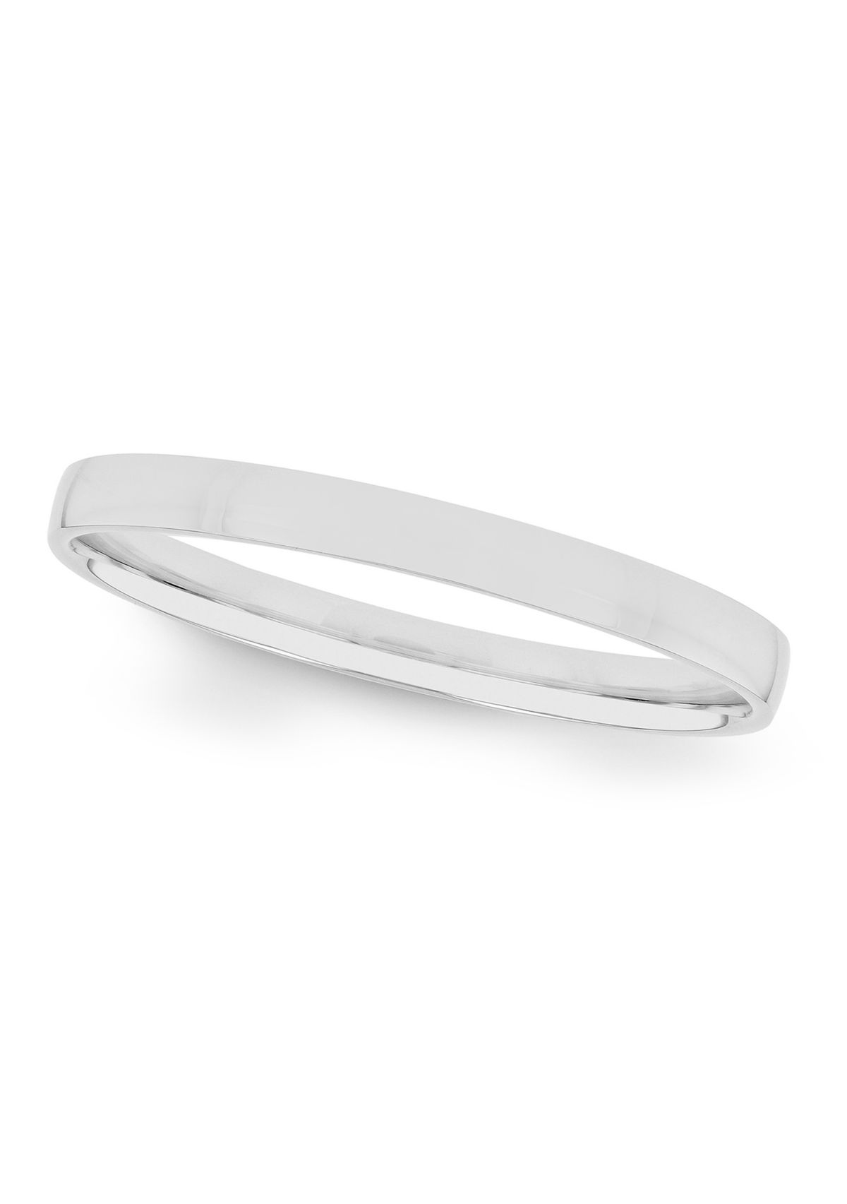 Plain Polished 2 Millimeter Wedding Band in .925 Sterling Silver
