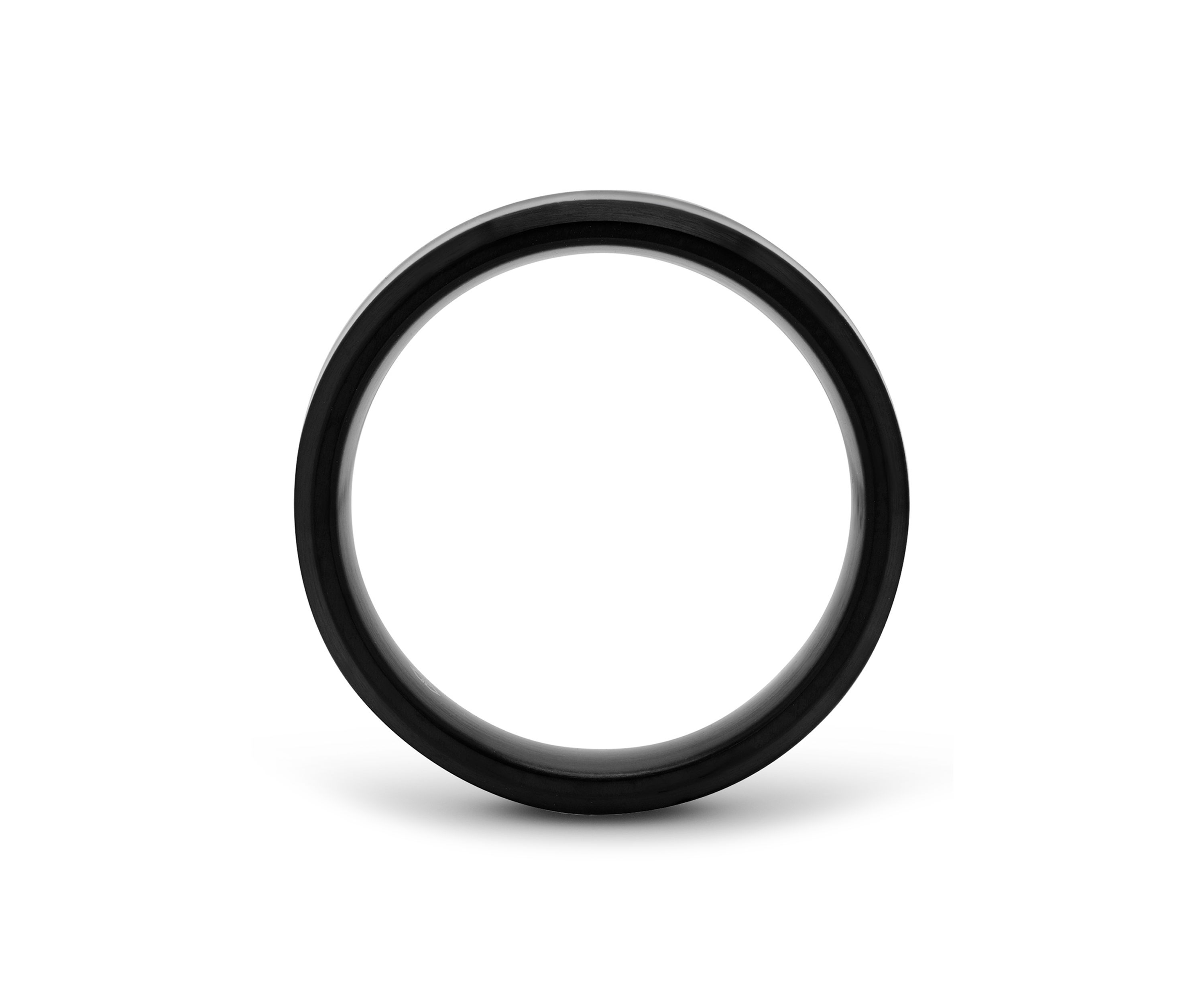 Brown Camo Inlay Band in Black Stainless Steel