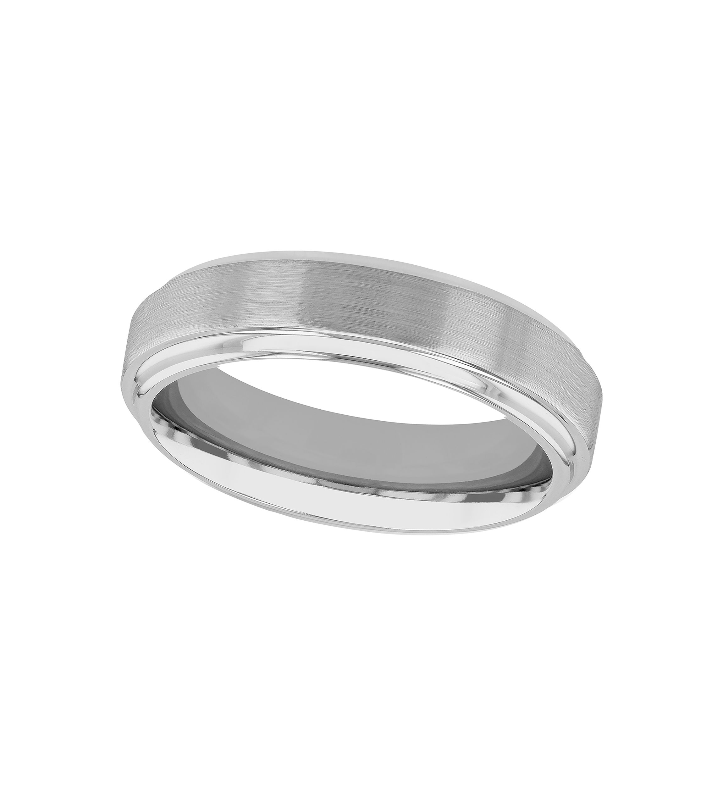 Satin Finish Step Edge Band in Cobalt