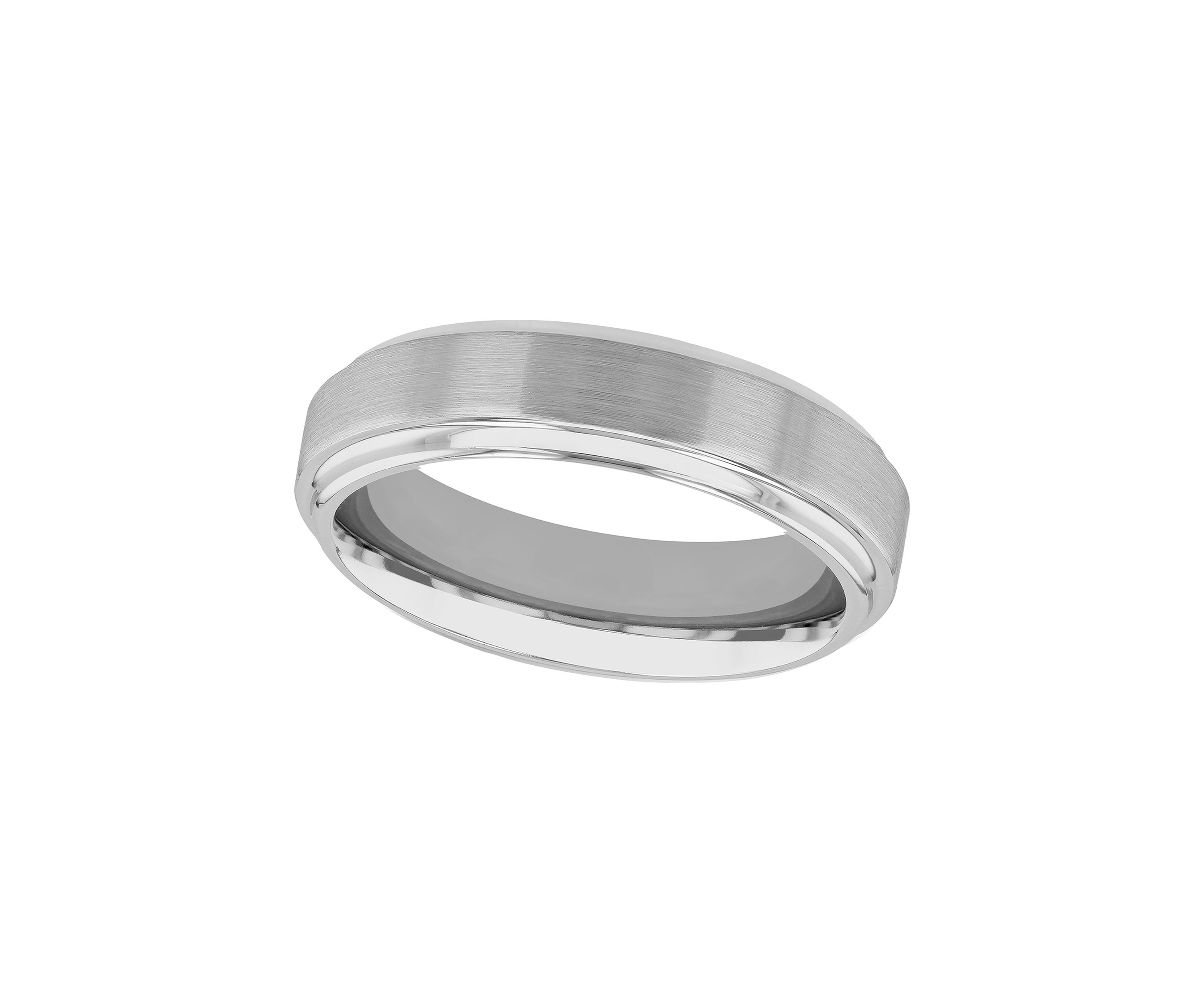 Satin Finish Step Edge Band in Cobalt