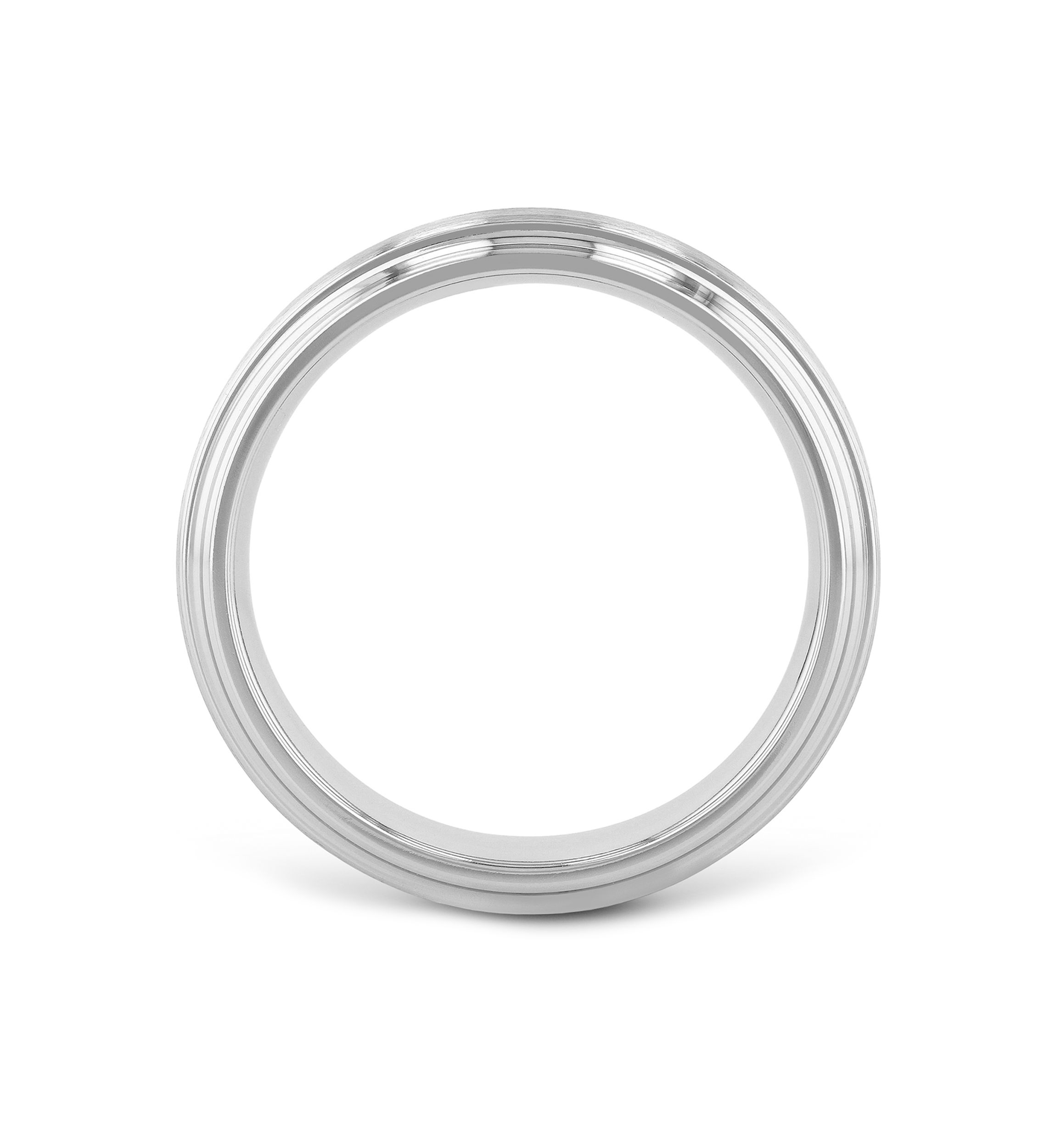 Satin Finish Step Edge Band in Cobalt