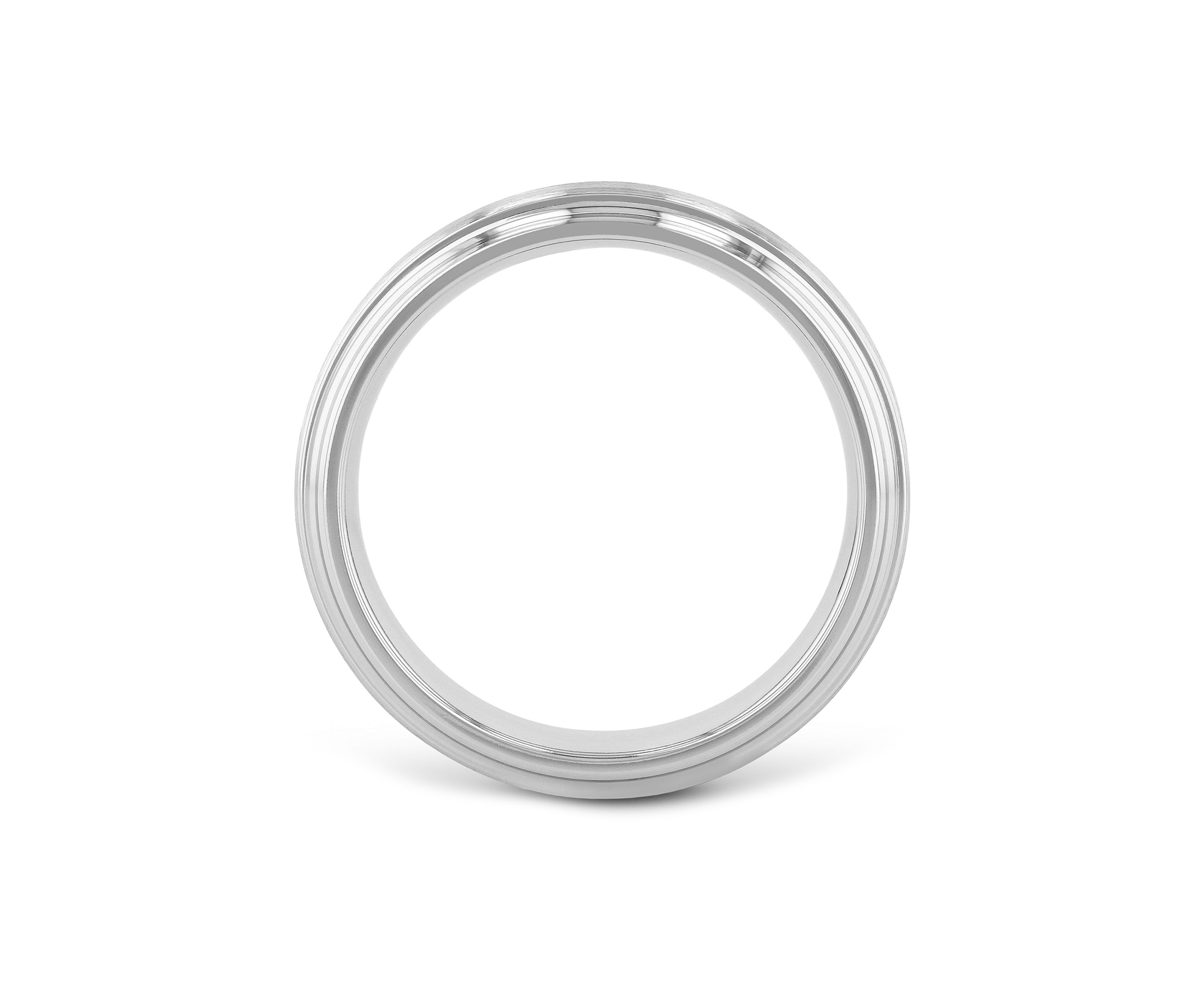 Satin Finish Step Edge Band in Cobalt