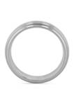 Domed Satin Finish Lightweight Band in Titanium
