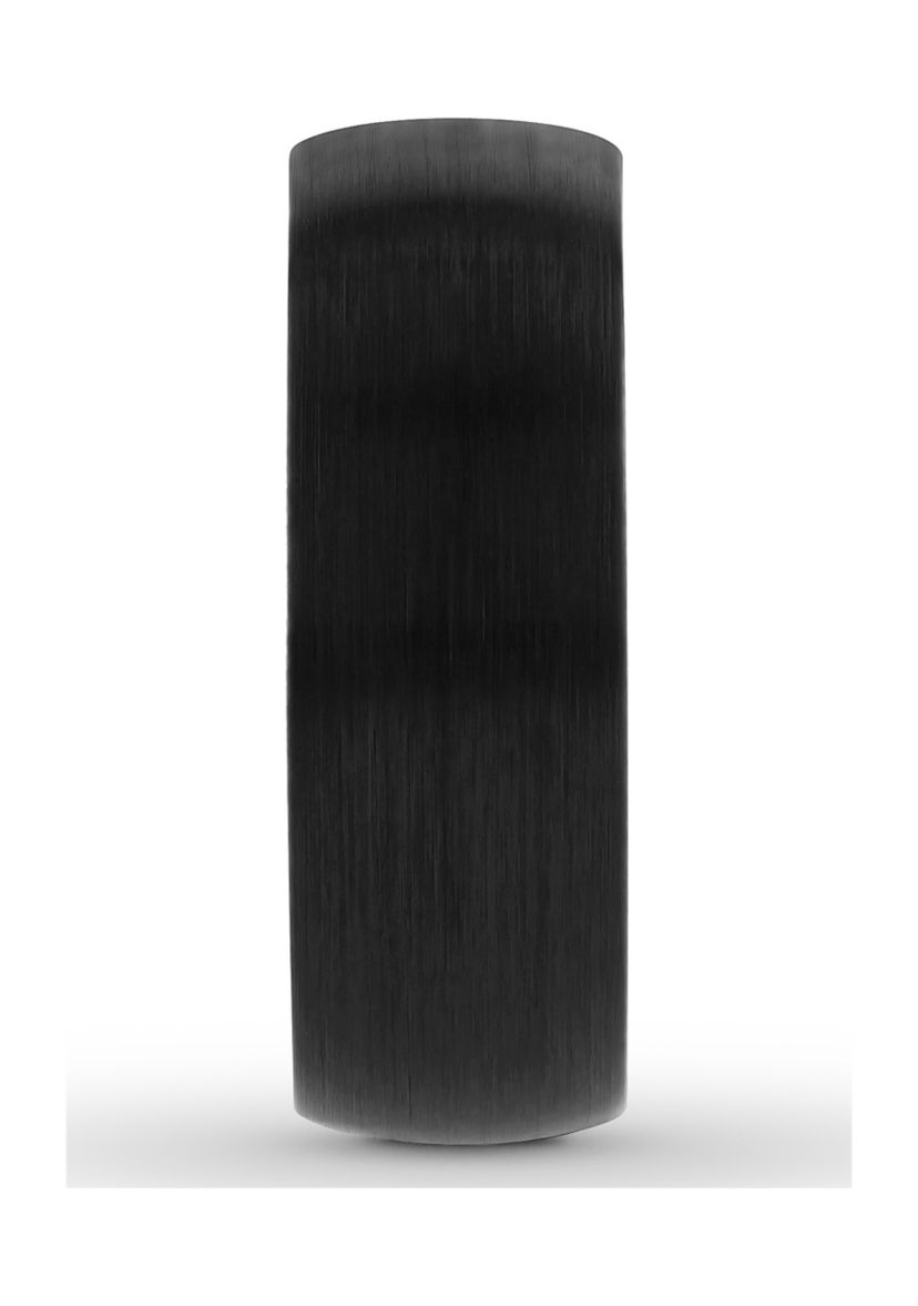 Satin Finish Band in Black Tantalum