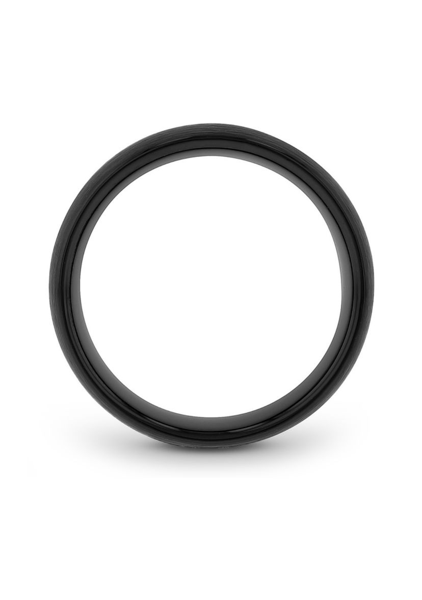 Satin Finish Band in Black Tantalum