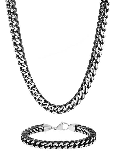 Belk & Co. Franco Link Chain Bracelet and