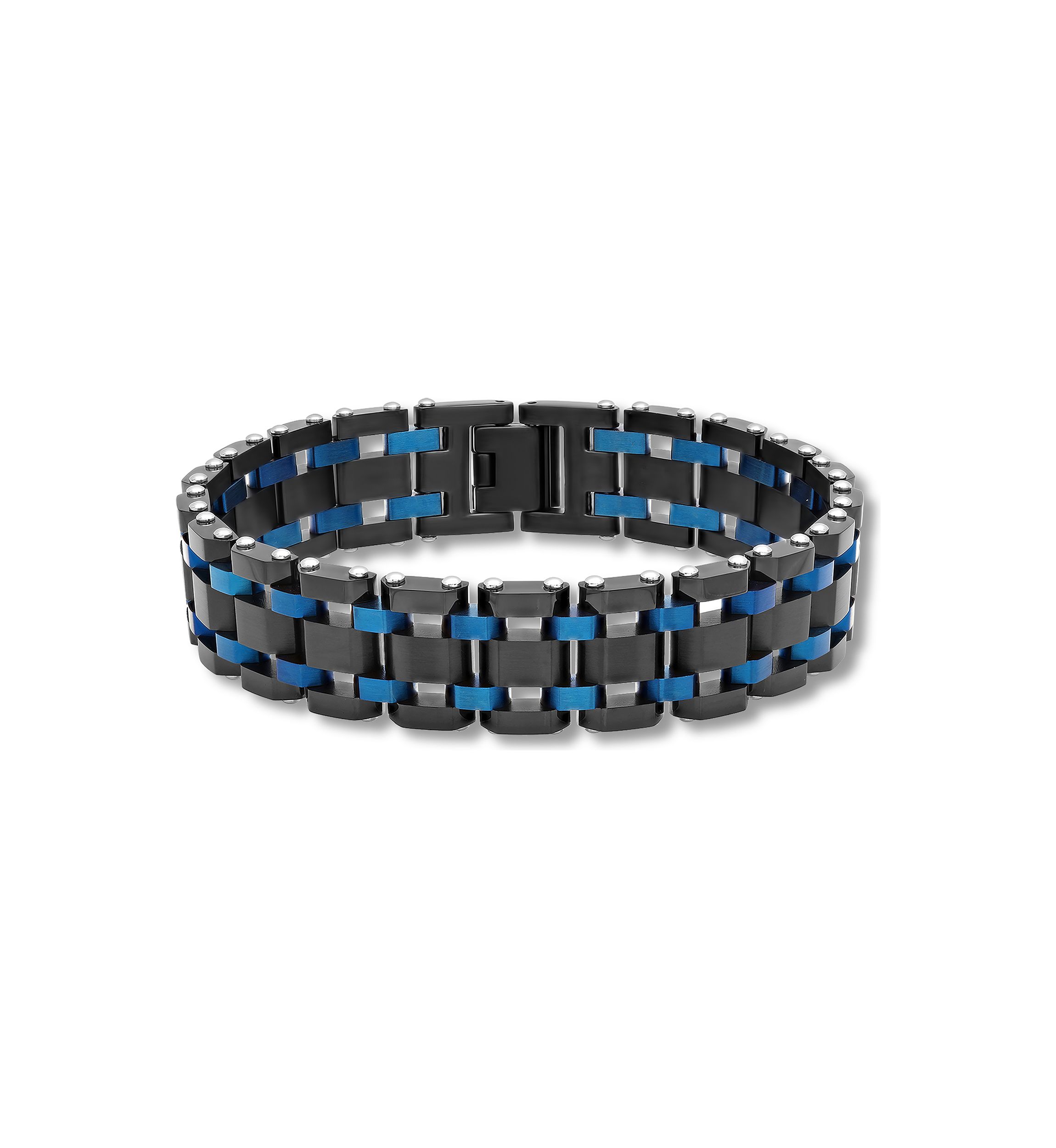 Watch Link Bracelet in Two-Tone Stainless Steel