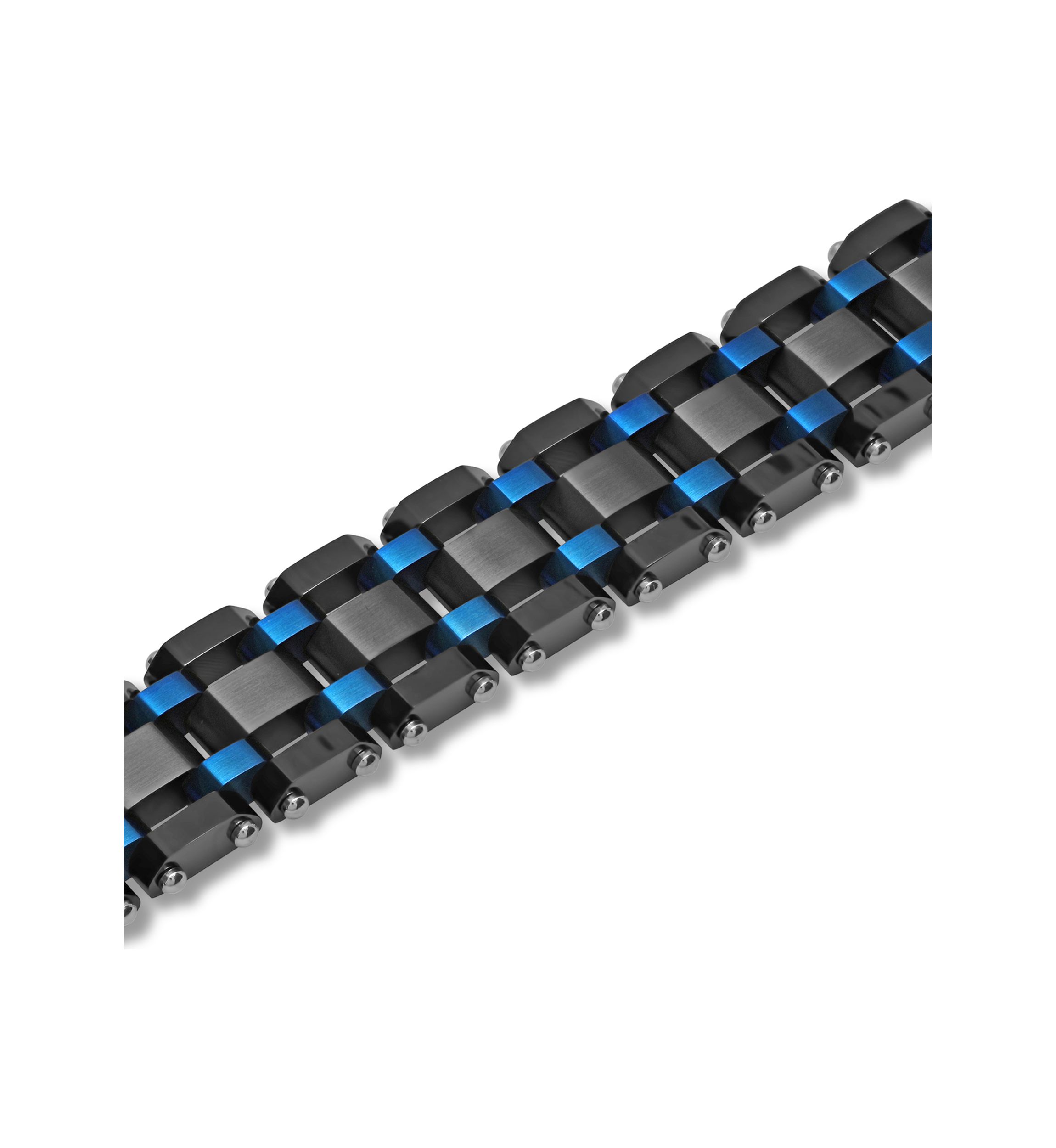 Watch Link Bracelet in Two-Tone Stainless Steel