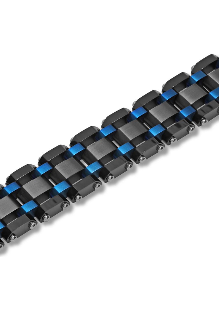 Watch Link Bracelet in Two-Tone Stainless Steel