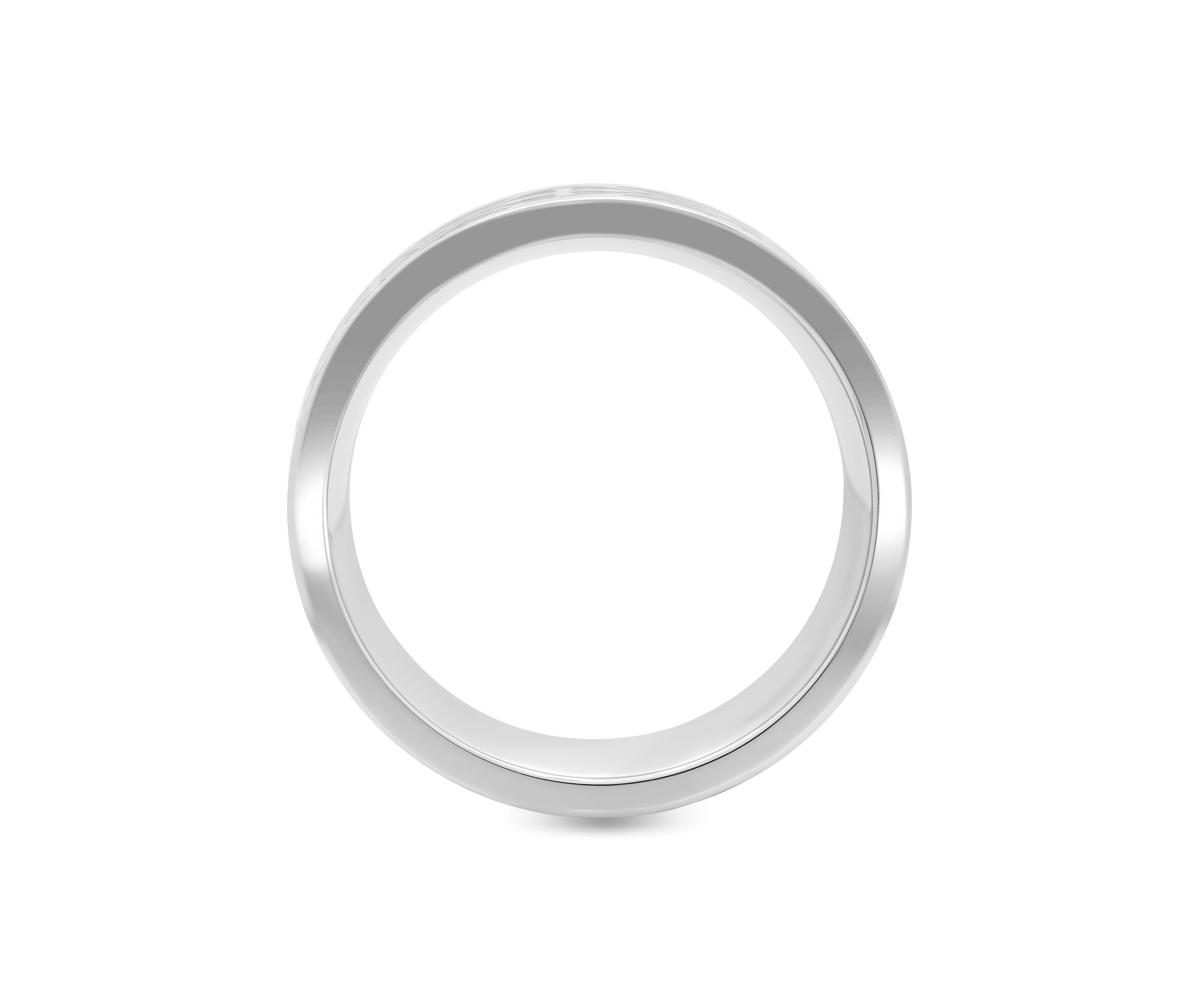 Celtic Pattern 8mm Band in Stainless Steel