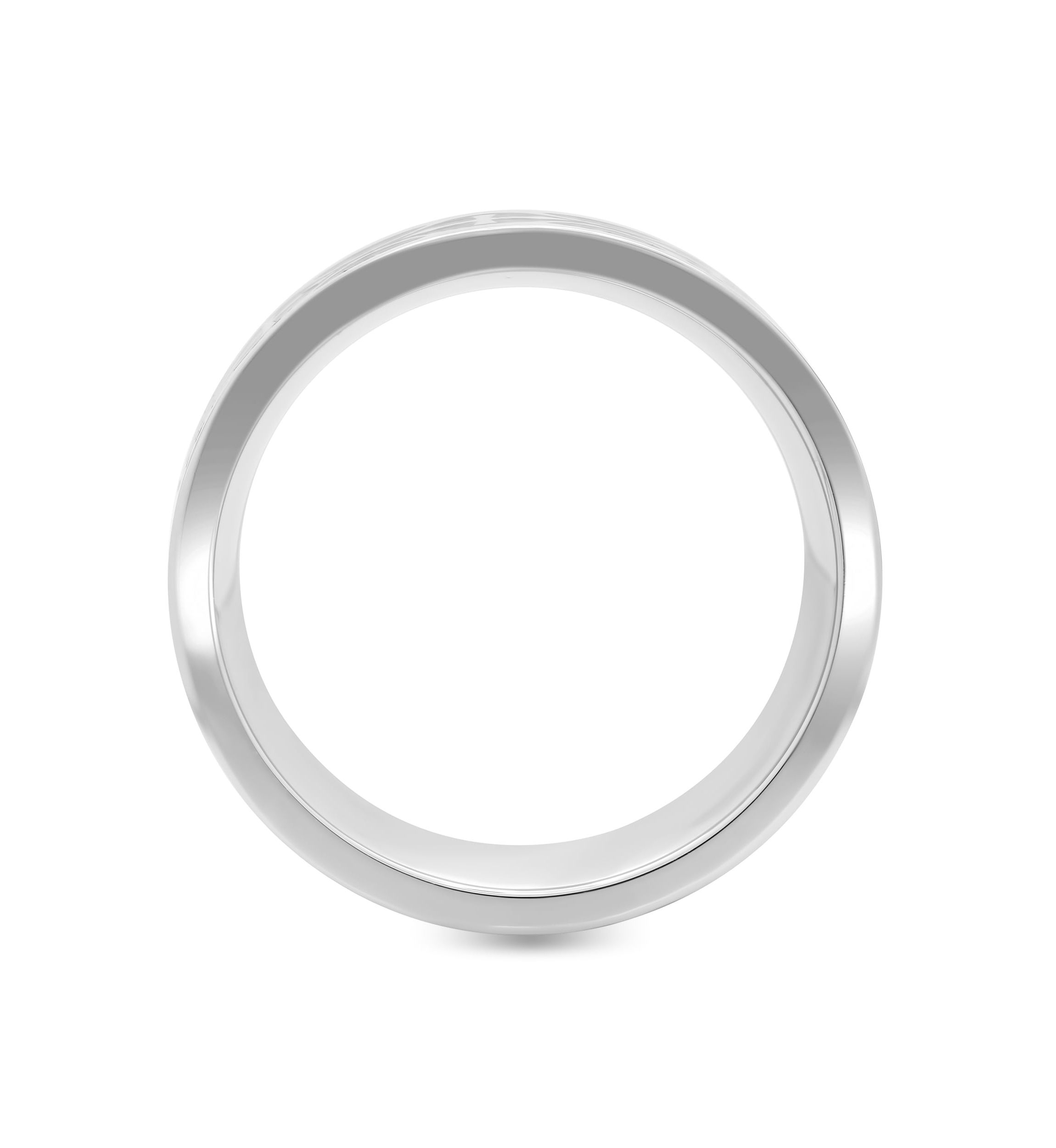 Celtic Pattern 8mm Band in Stainless Steel