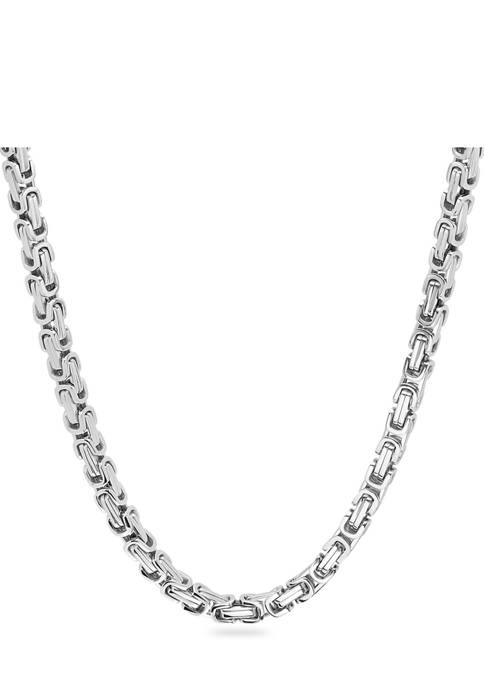 Belk & Co. Byzantine Link Chain Necklace in