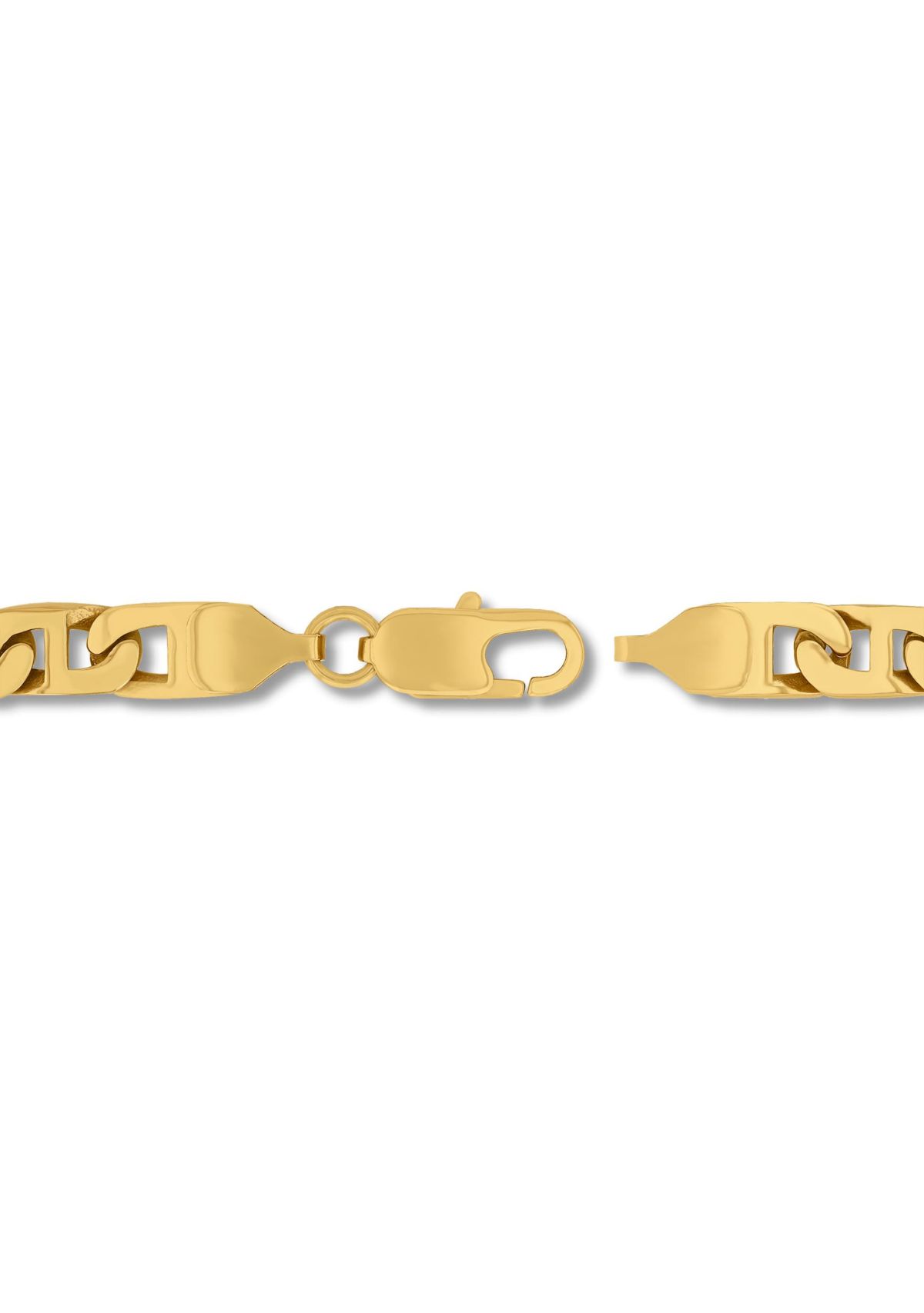 Stainless Steel with Yellow Finish Bracelet