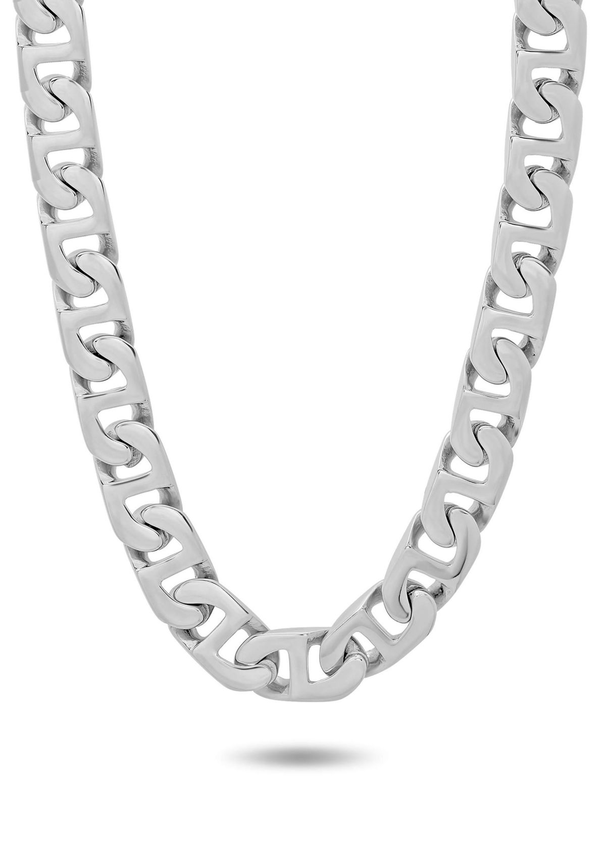 Mens Stainless Steel 24" Mariner Link Chain