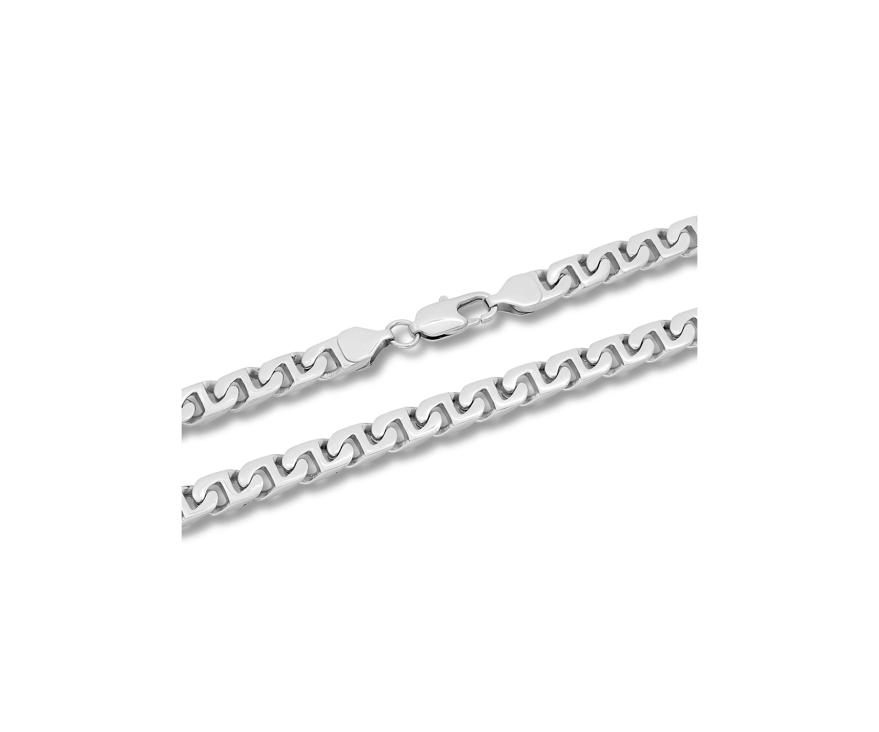 Mens Stainless Steel 24" Mariner Link Chain