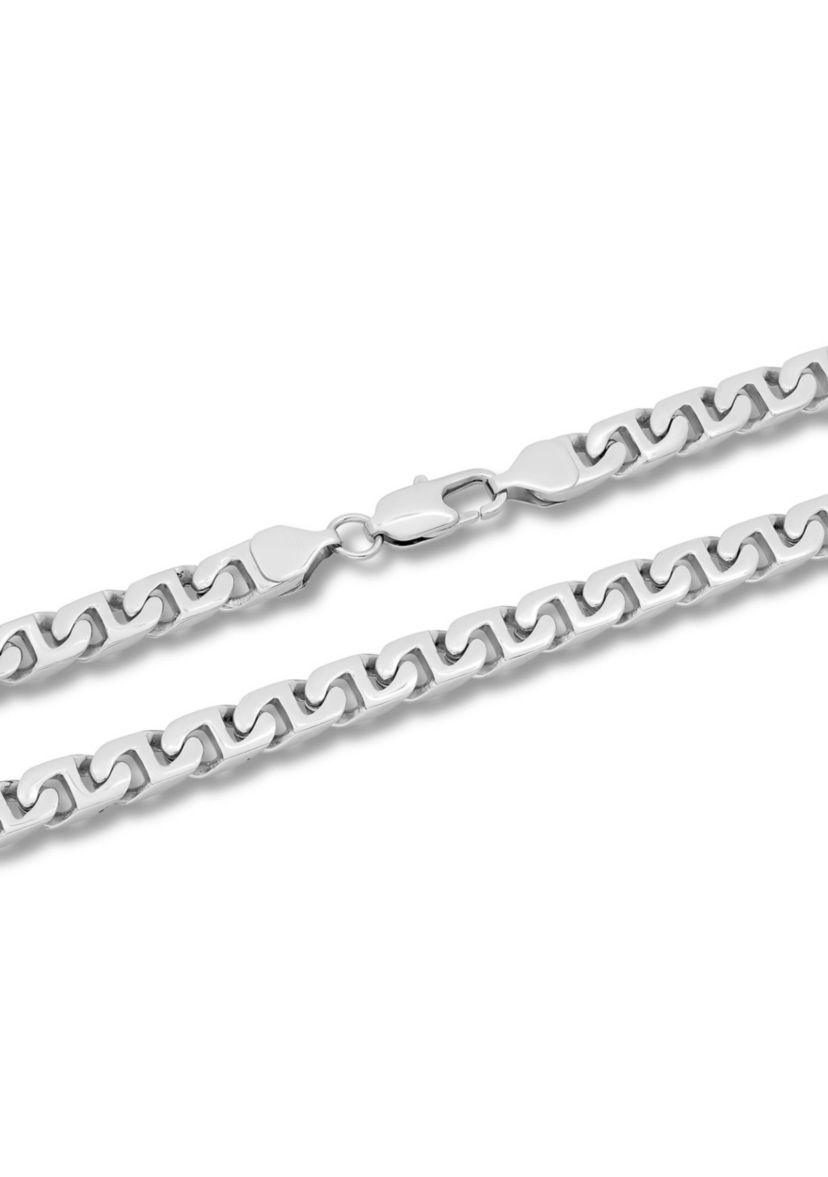Mens Stainless Steel 24" Mariner Link Chain