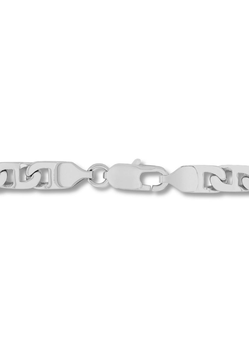 Mens Stainless Steel 24" Mariner Link Chain