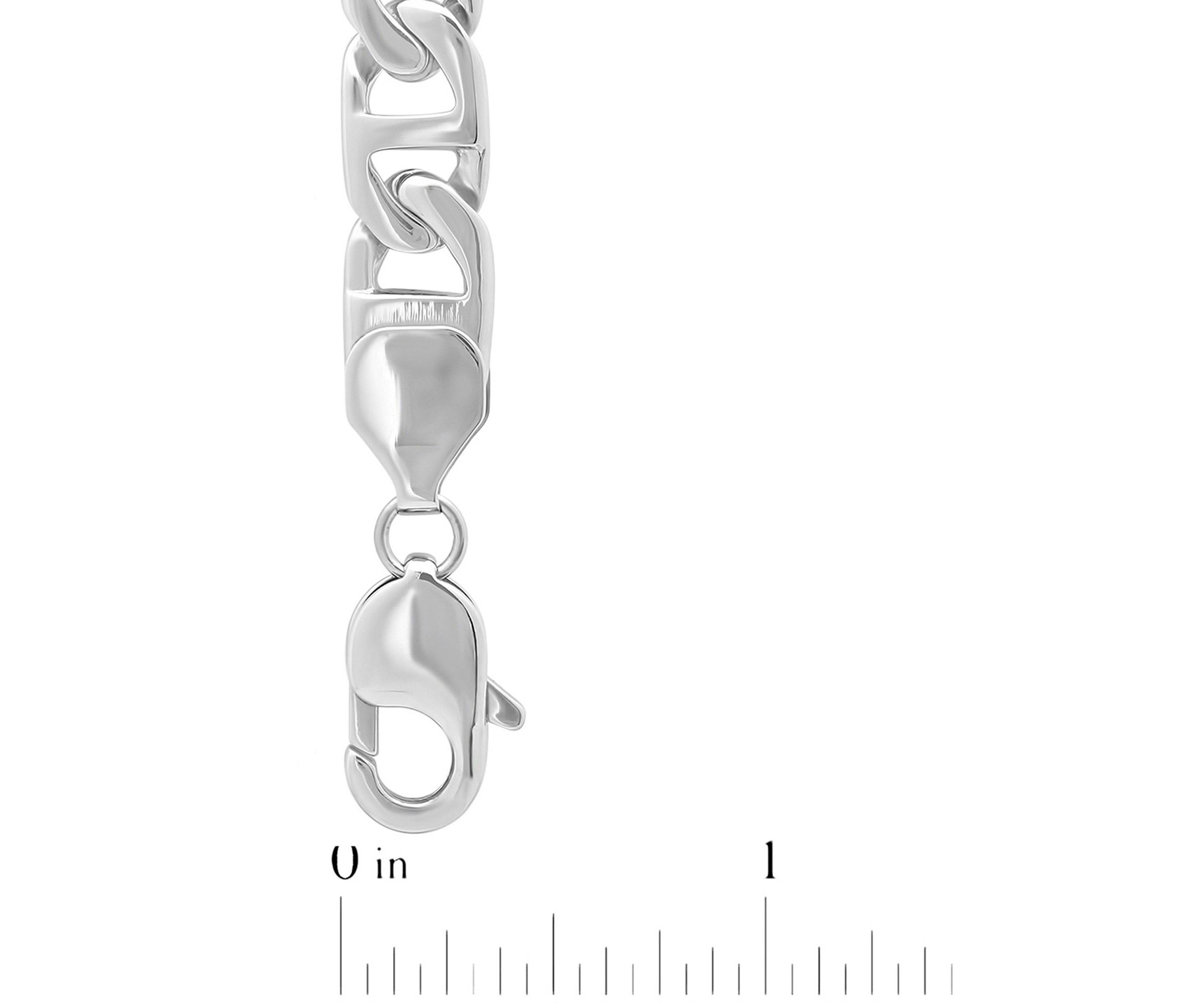 Mens Stainless Steel 24" Mariner Link Chain