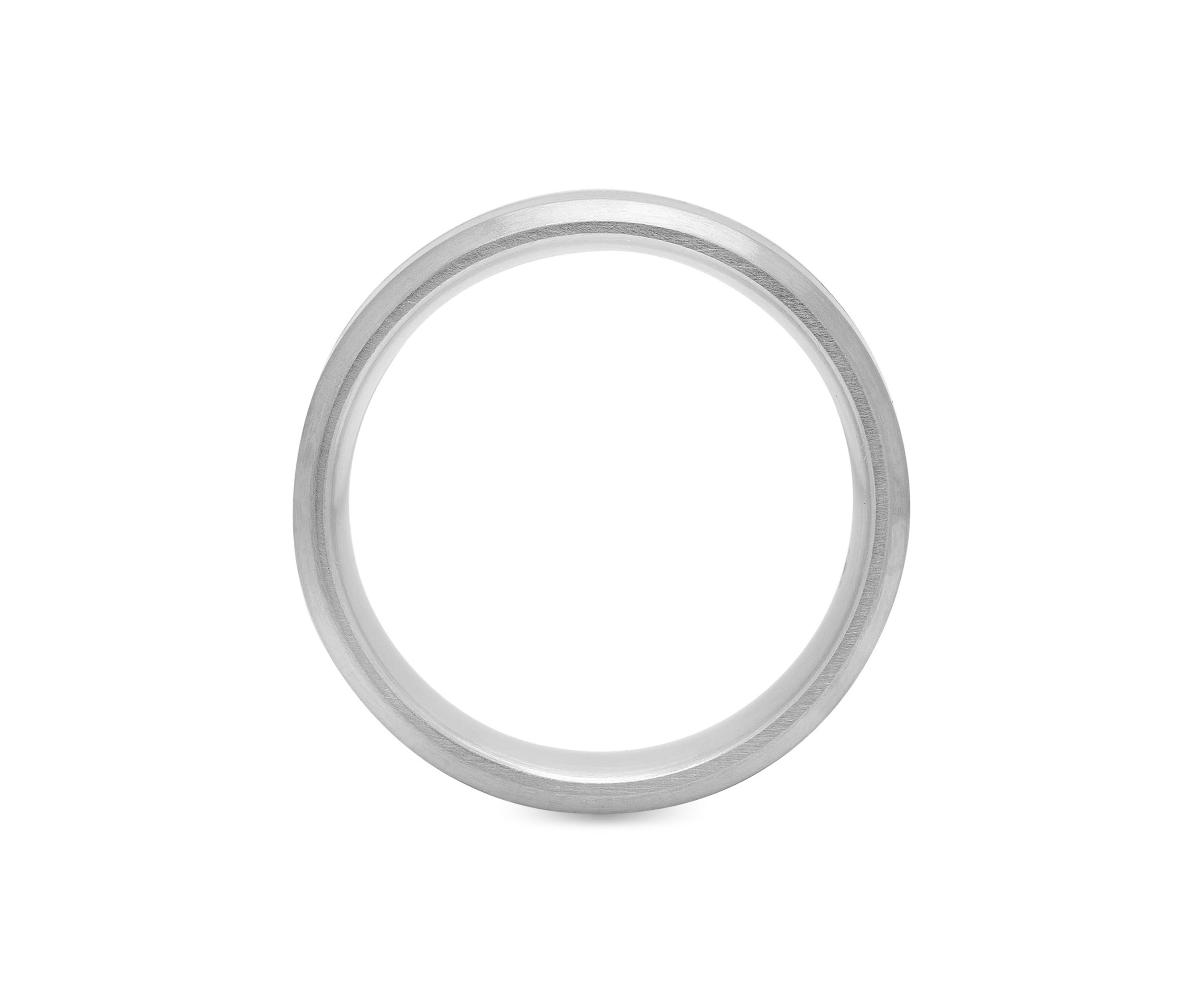 Camo Inlay 8mm Band in Stainless Steel
