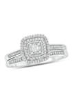 1/4 ct. t.w. Diamond Bridal Ring in 10K White Gold