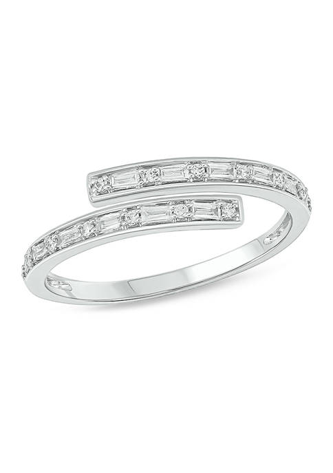 1/6 ct. t.w. Diamond Fashion Ring in 14K White Gold