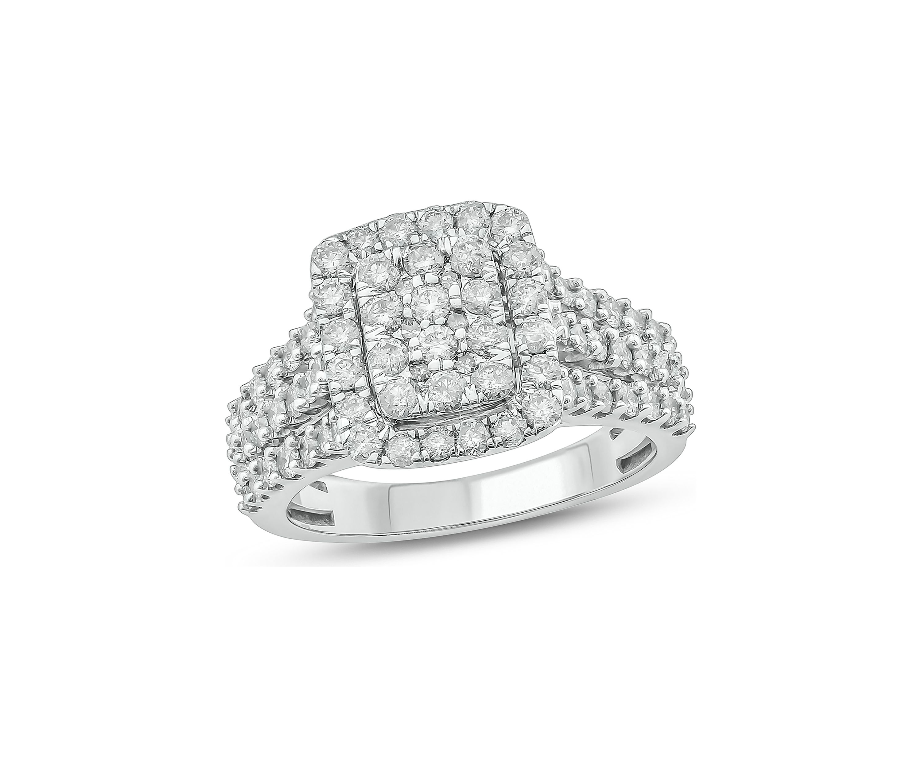 1.49 ct. t.w. Diamond Fashion Ring in 10K White Gold