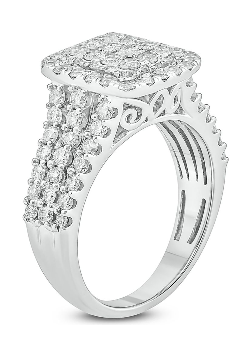 1.49 ct. t.w. Diamond Fashion Ring in 10K White Gold