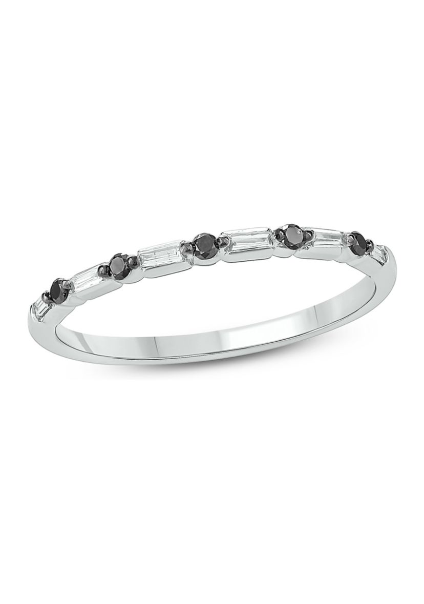 1/10 ct. t.w. Diamond Anniversary Ring in 14K White Gold