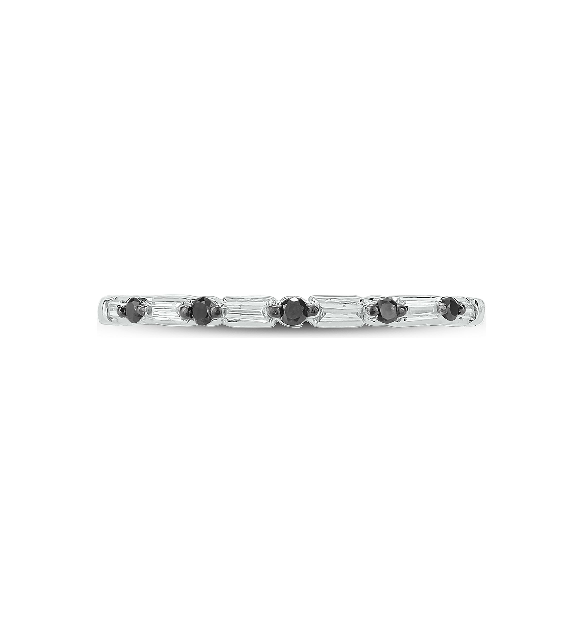1/10 ct. t.w. Diamond Anniversary Ring in 14K White Gold