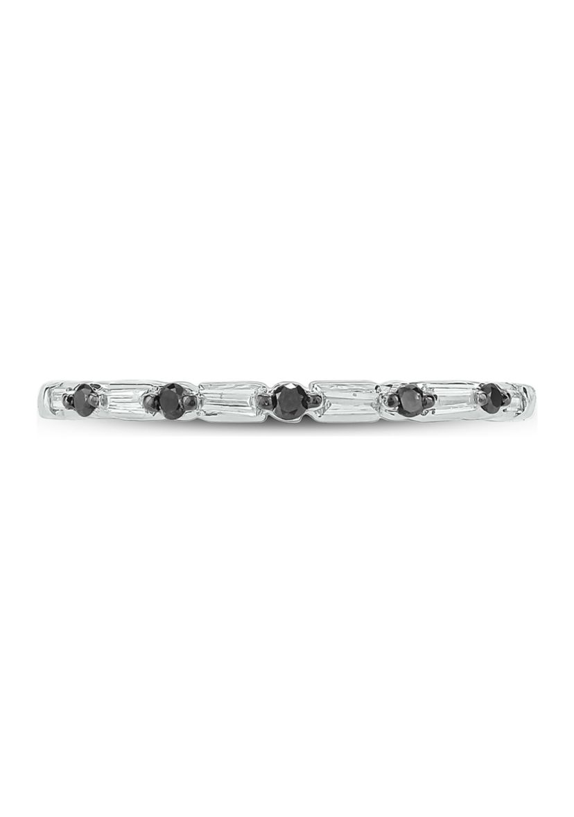 1/10 ct. t.w. Diamond Anniversary Ring in 14K White Gold