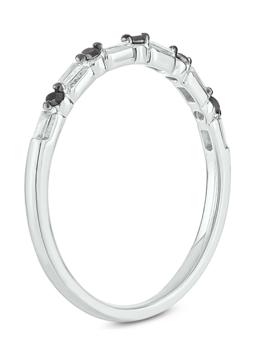 1/10 ct. t.w. Diamond Anniversary Ring in 14K White Gold