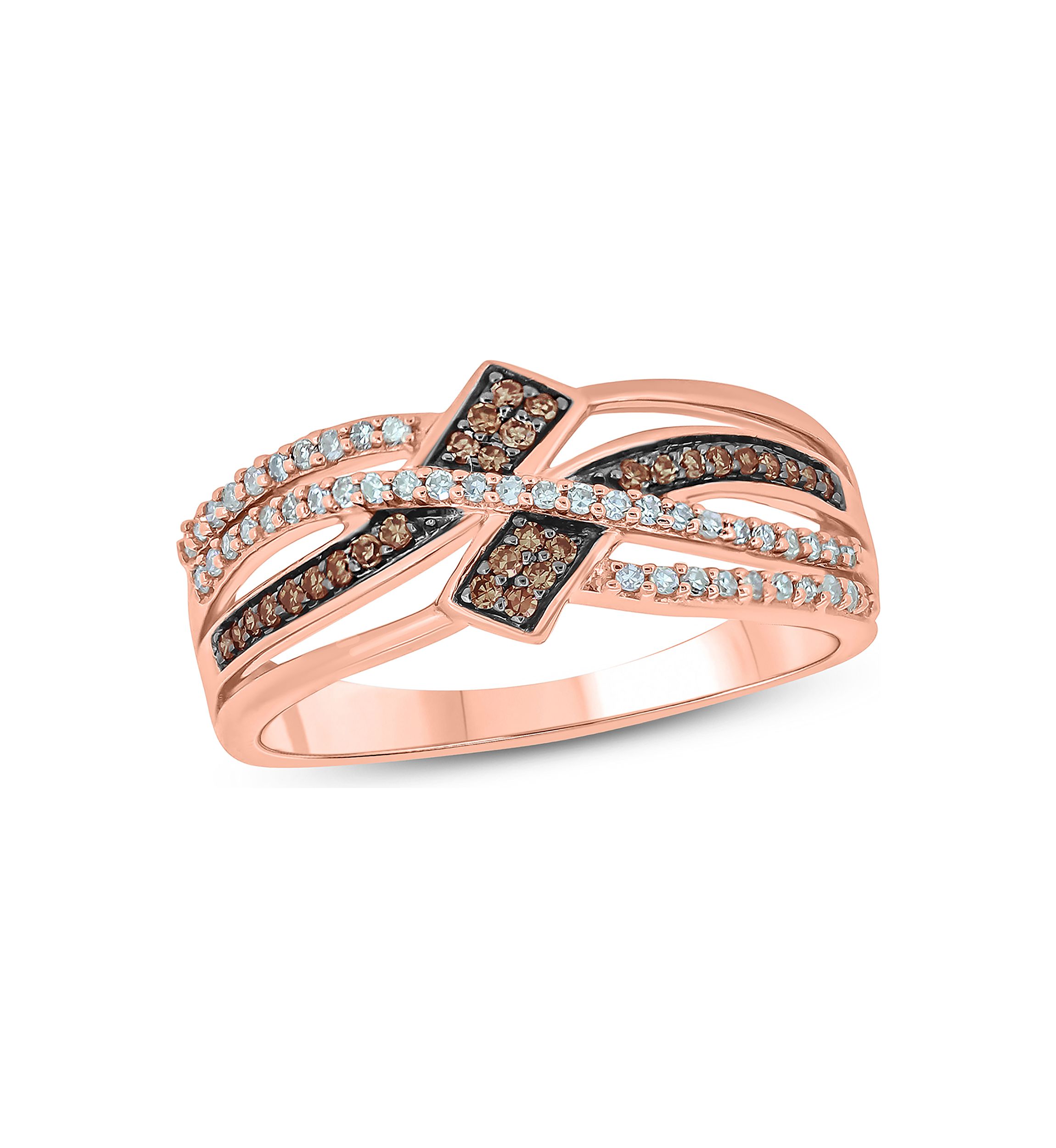 1/4 ct. t.w. Diamond Ring in 10K Rose Gold