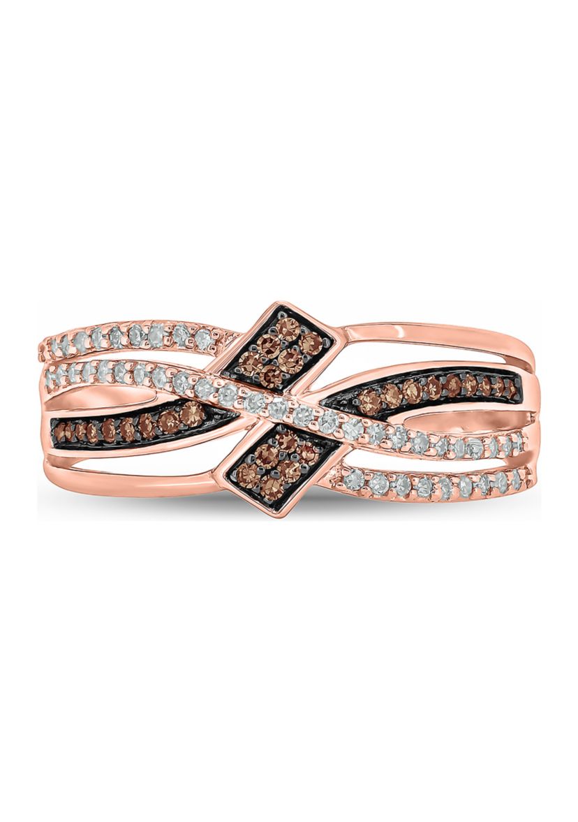 1/4 ct. t.w. Diamond Ring in 10K Rose Gold