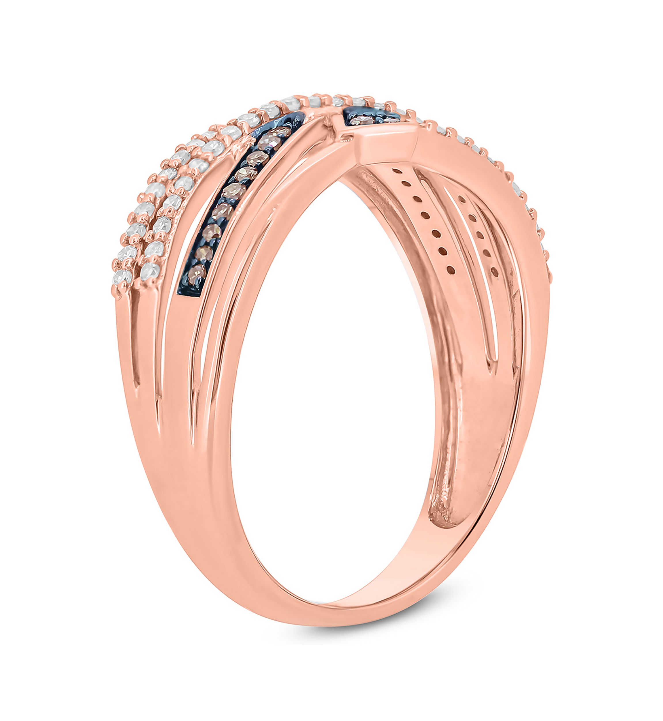 1/4 ct. t.w. Diamond Ring in 10K Rose Gold