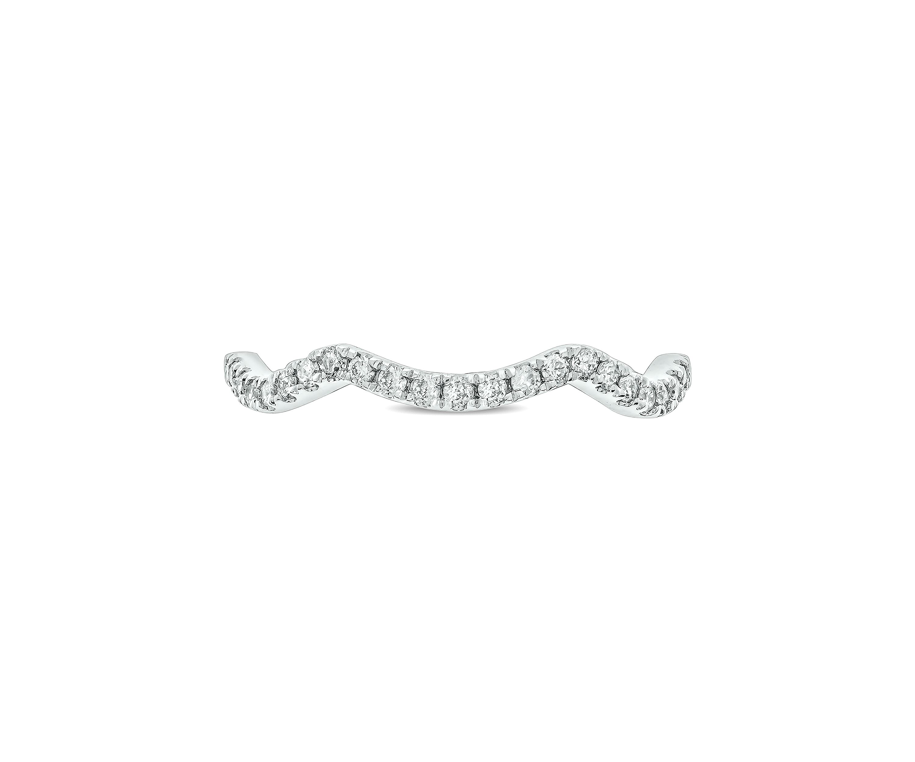 1/5 ct. t.w. Diamond Anniversary Band Ring 14k White Gold