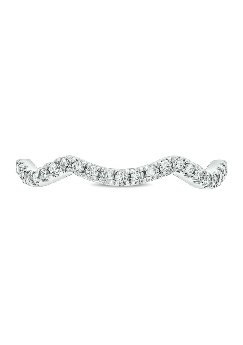 1/5 ct. t.w. Diamond Anniversary Band Ring 14k White Gold