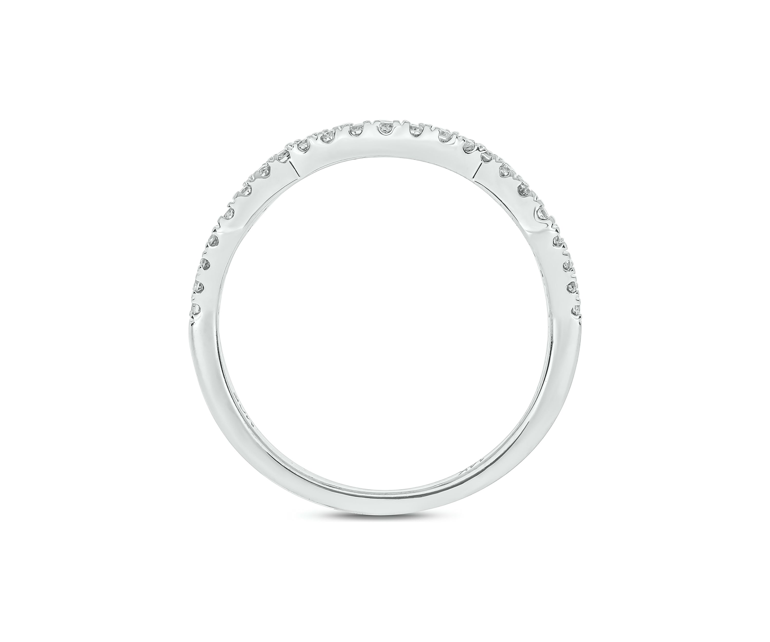 1/5 ct. t.w. Diamond Anniversary Band Ring 14k White Gold