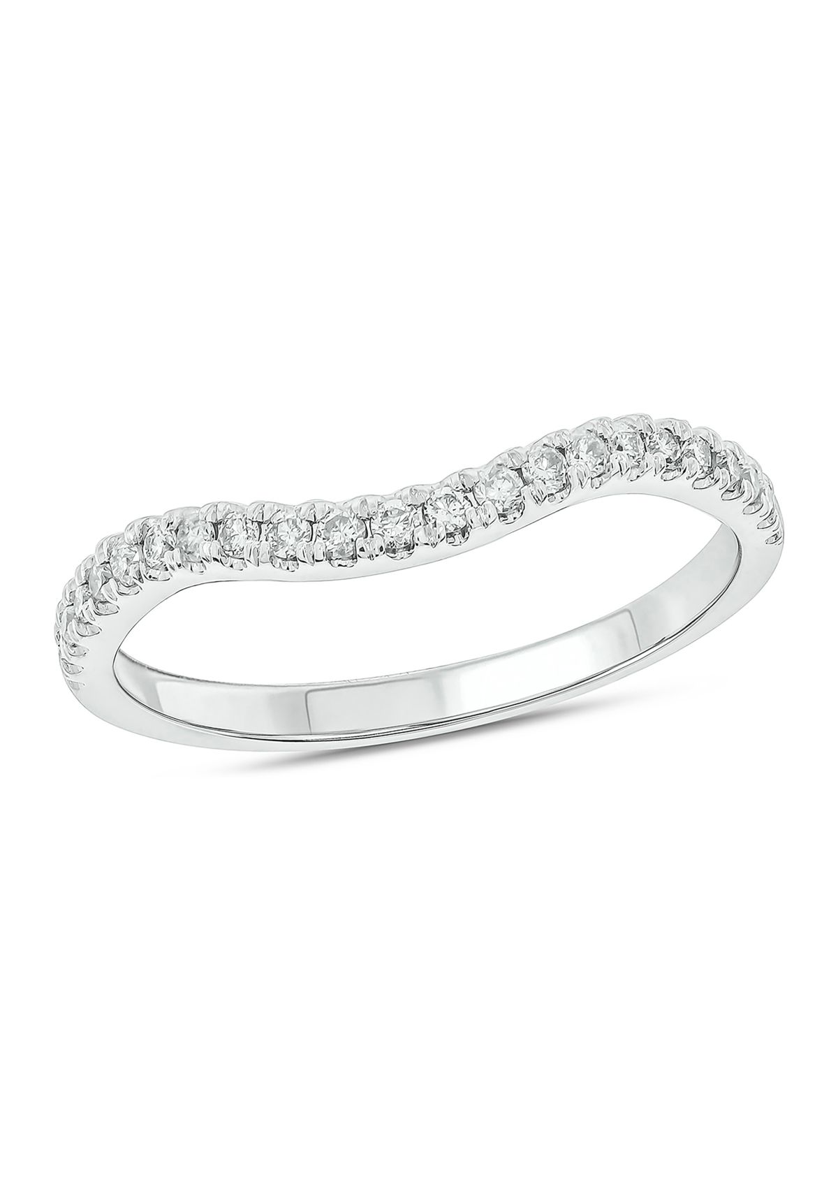 1/4 ct. t.w. Diamond Anniversary Band Ring 14k White Gold