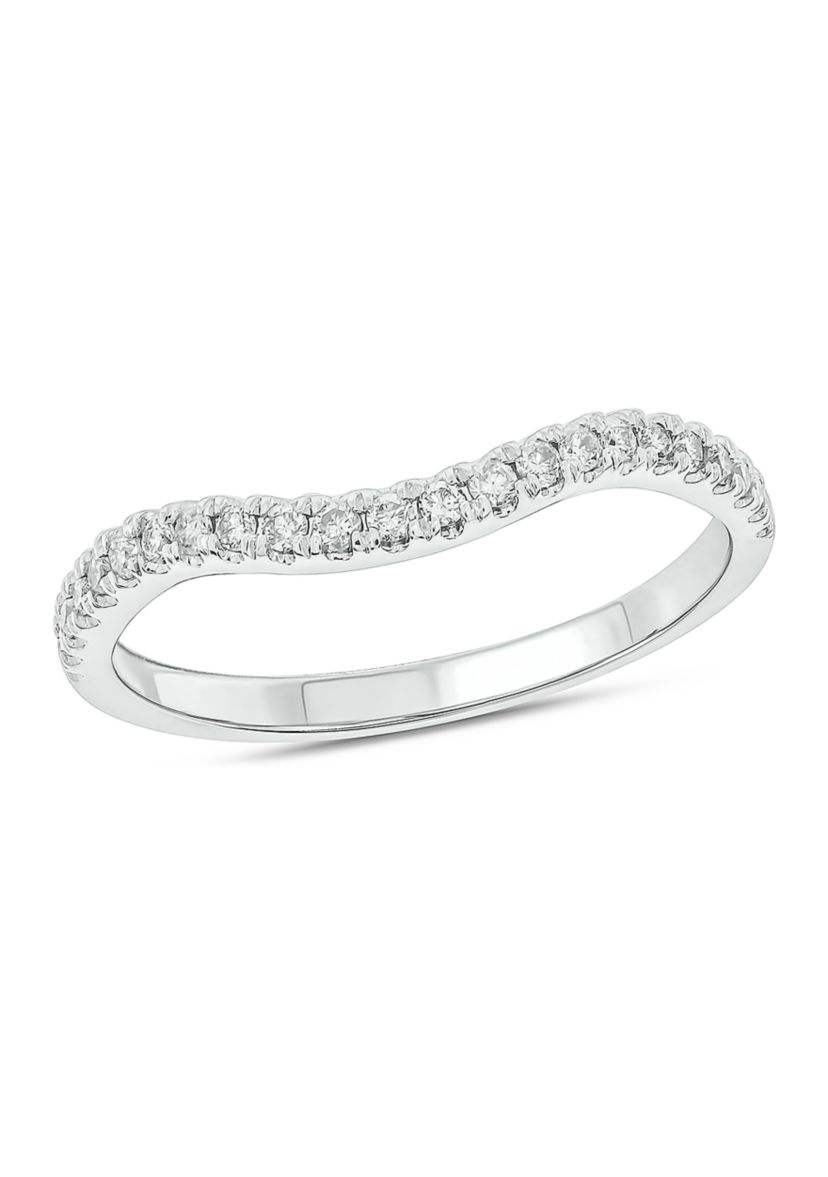1/4 ct. t.w. Diamond Anniversary Band Ring 14k White Gold