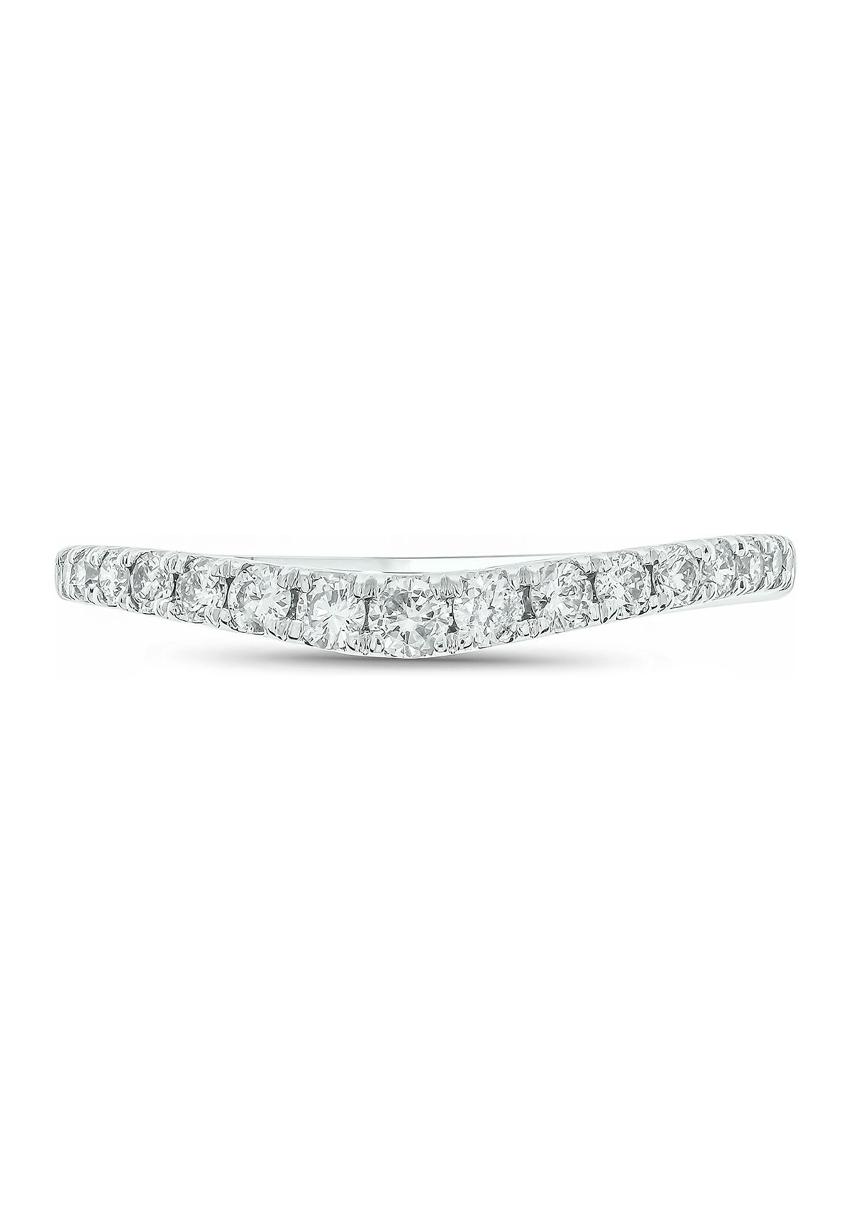 1/3 ct. t.w. Diamond Anniversary Band Ring 14k White Gold