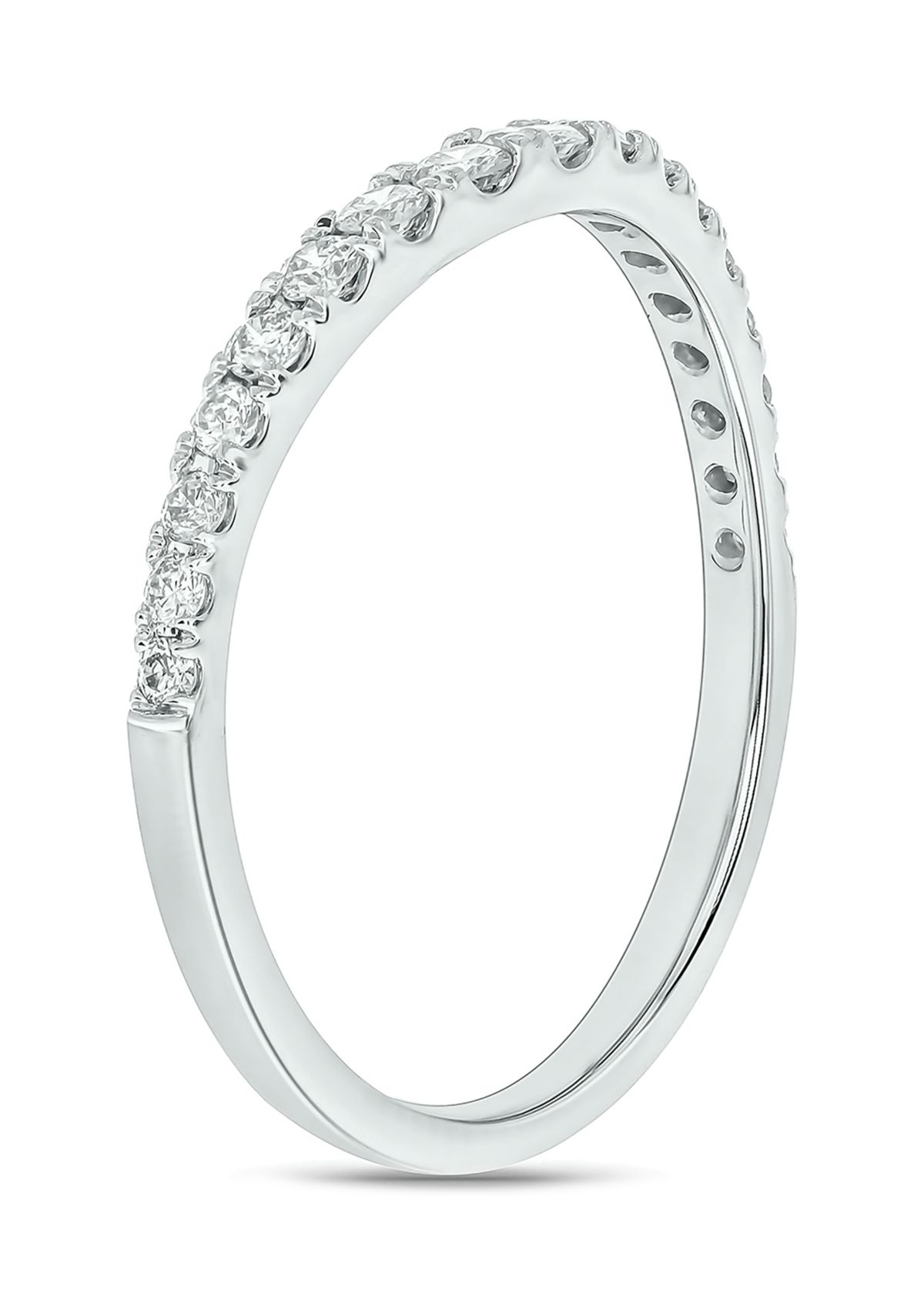 1/3 ct. t.w. Diamond Anniversary Band Ring 14k White Gold