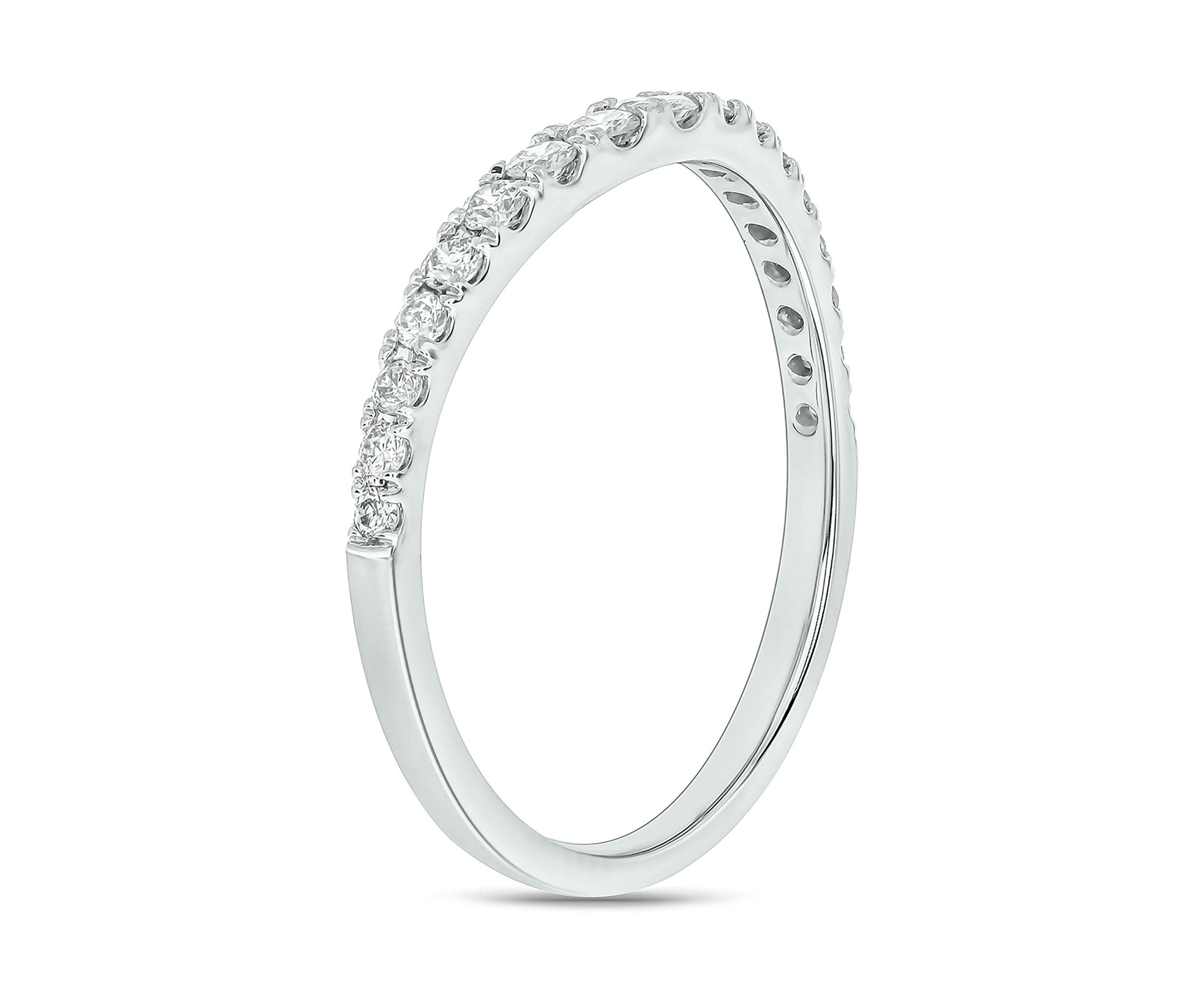 1/3 ct. t.w. Diamond Anniversary Band Ring 14k White Gold