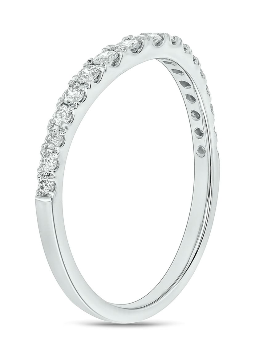 1/3 ct. t.w. Diamond Anniversary Band Ring 14k White Gold