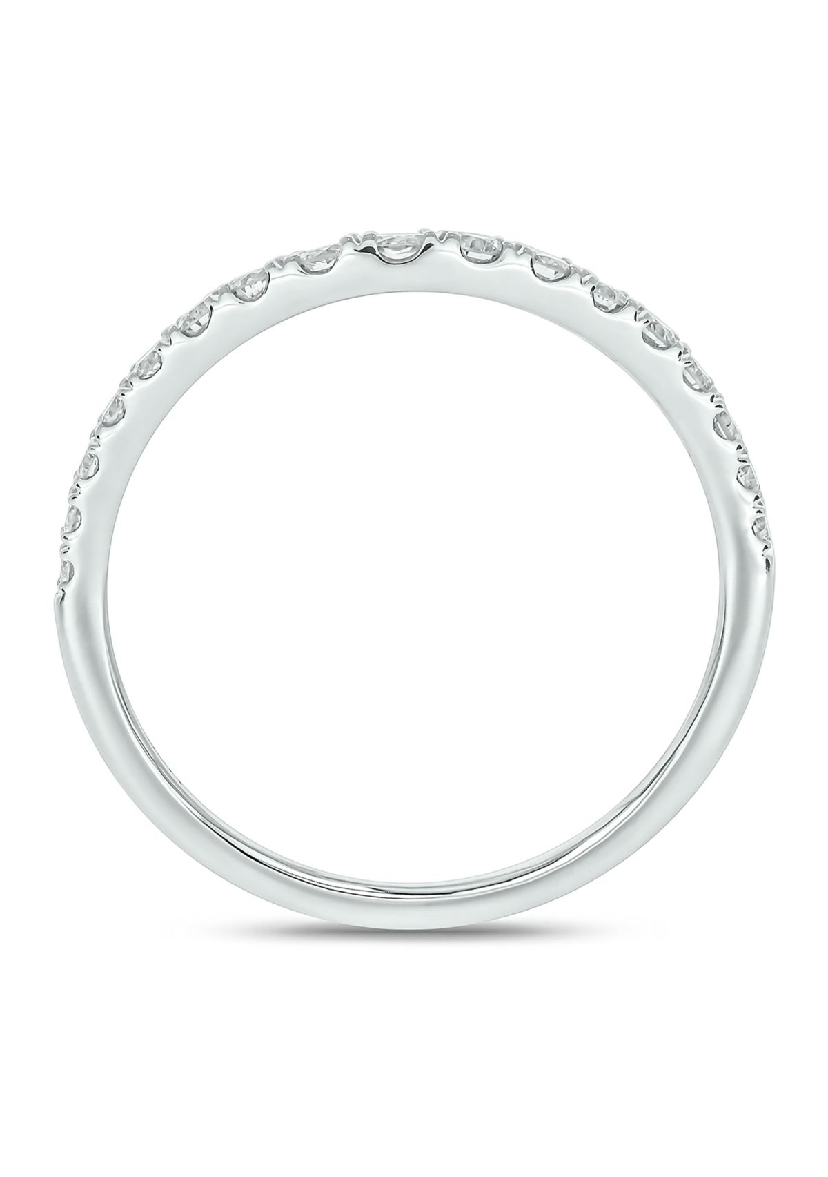 1/3 ct. t.w. Diamond Anniversary Band Ring 14k White Gold
