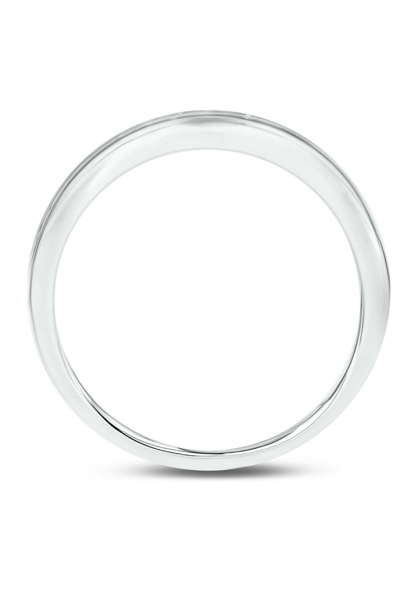 1/2 ct. t.w. Diamond Anniversary Band Ring 14k White Gold